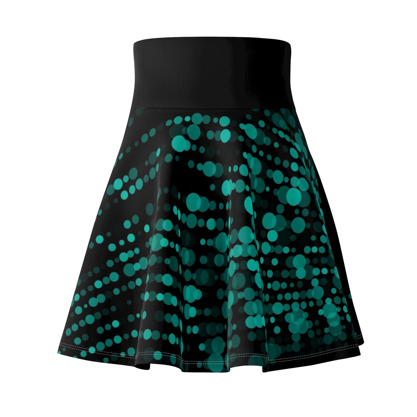 Abstract Skater Skirt - NestlyAura - Abstract Skater Skirt