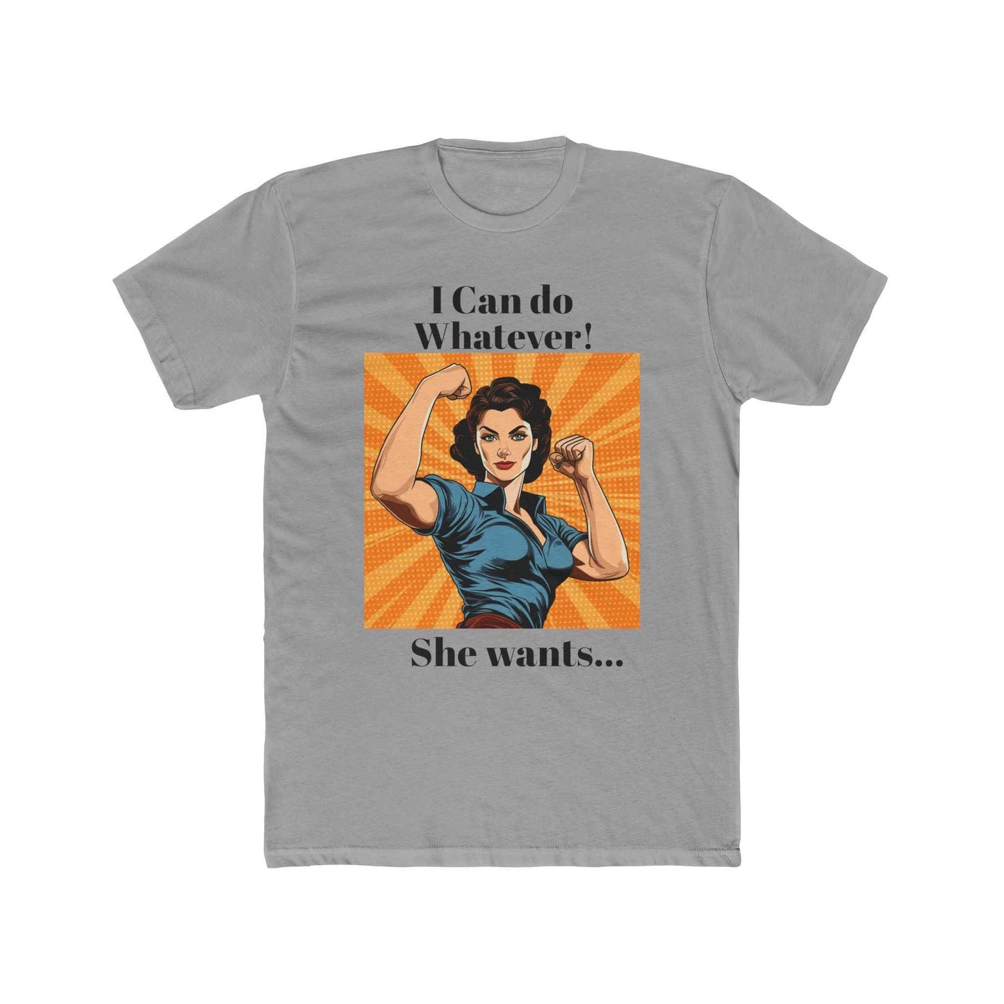 Funny Cotton Crew Tee for All Occasions