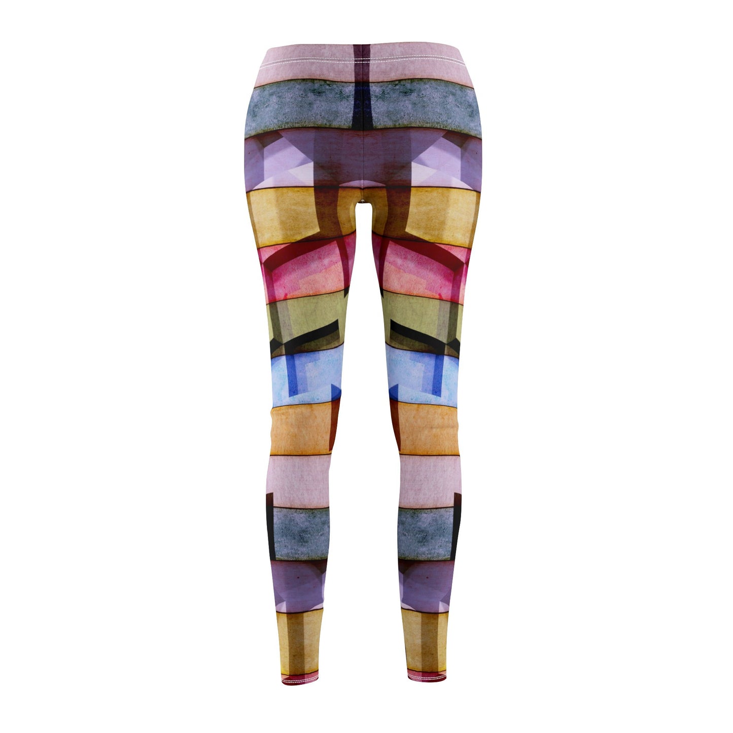 Retro Geometric Pattern Leggings