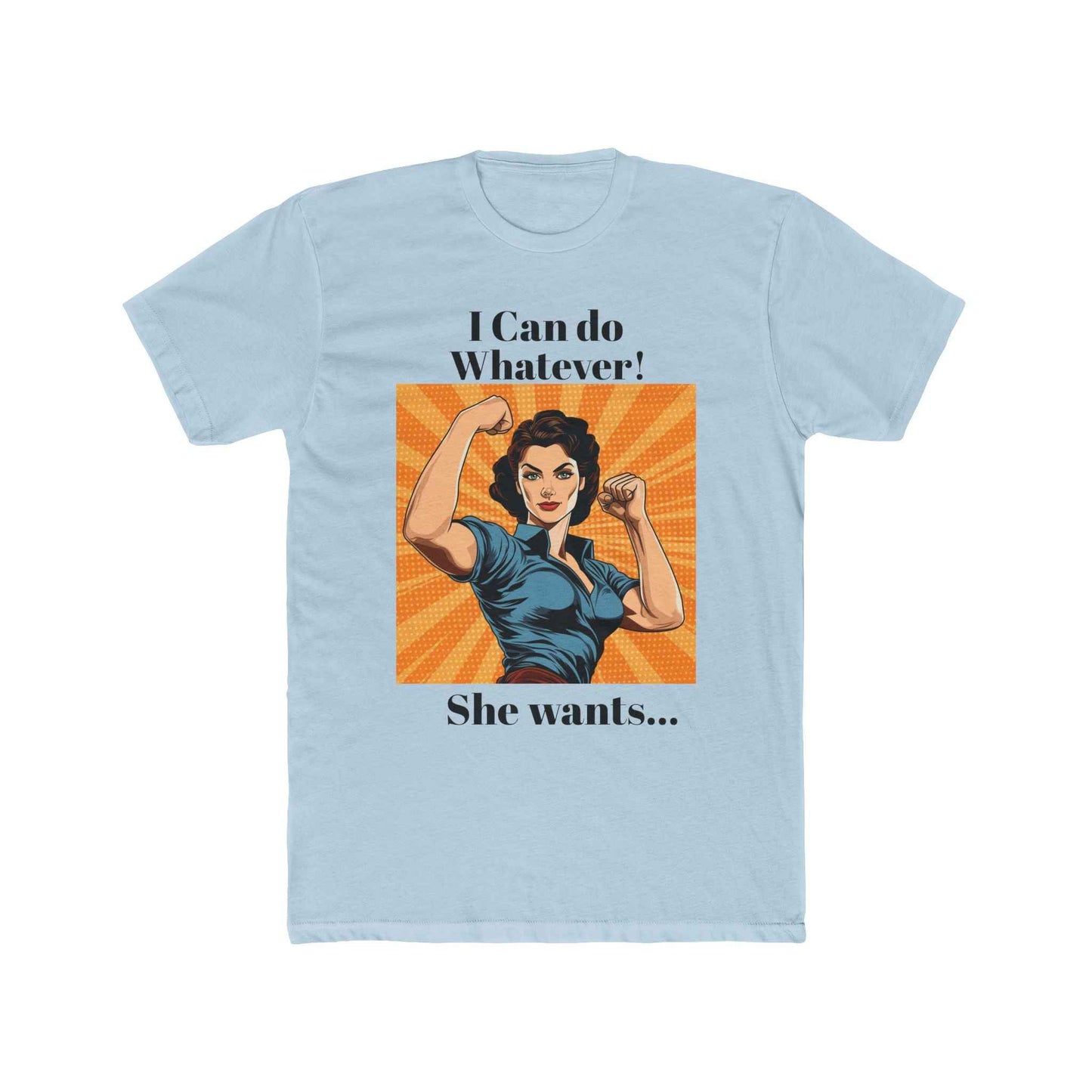Funny Cotton Crew Tee for All Occasions