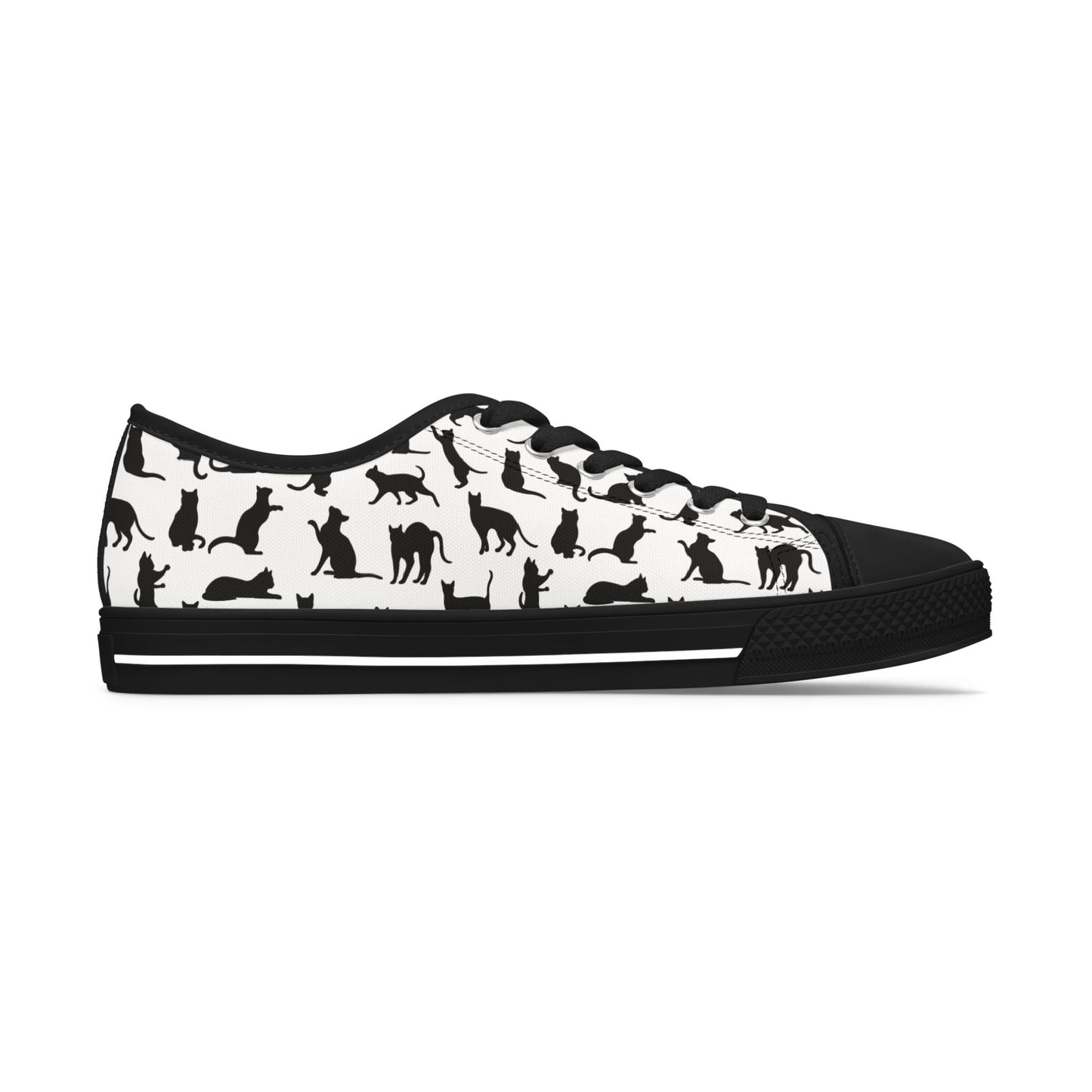 Cat Lover Sneakers: Stylish Low Top Sneakers for Cat Enthusiasts - NestlyAura