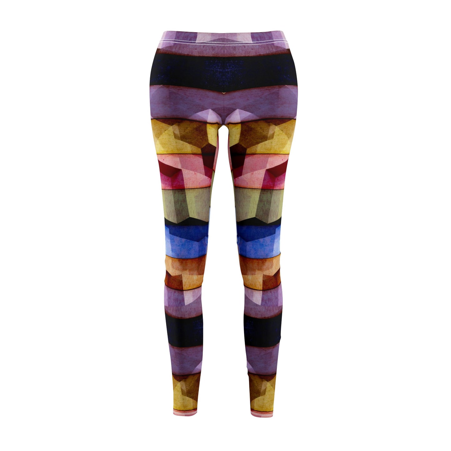 Retro Geometric Pattern Leggings