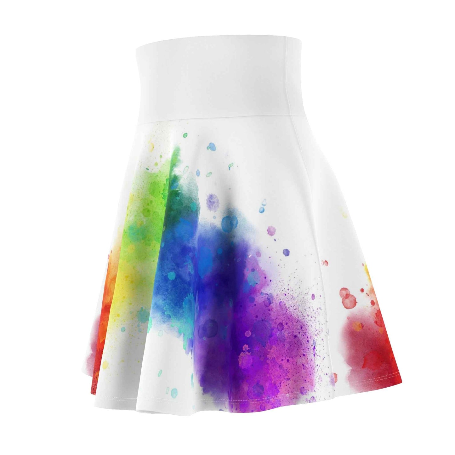 Rainbow LGBTQ Skater Skirt for Colorful Pride and Style