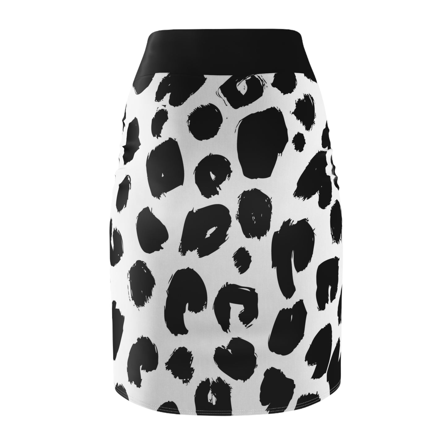 Chic Leopard Print Pencil Skirt