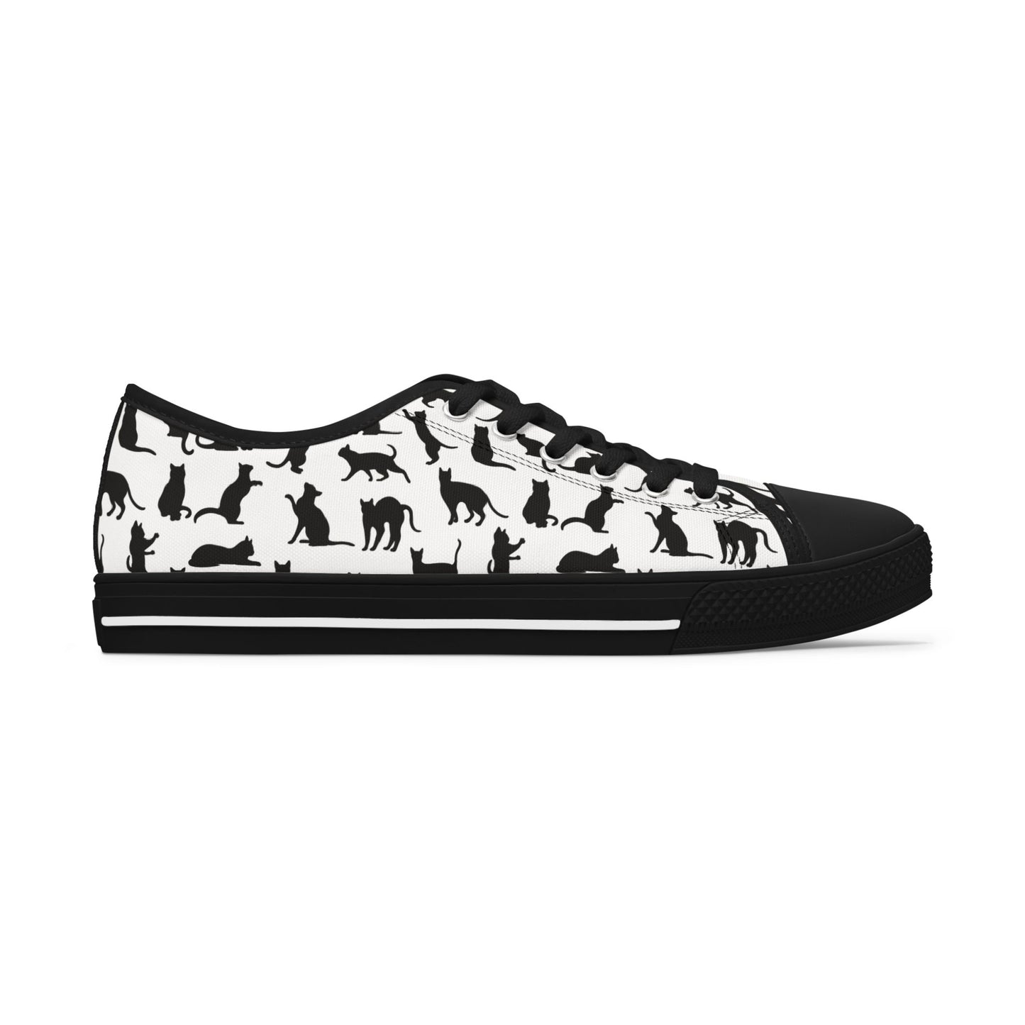 Cat Lover Sneakers: Stylish Low Top Sneakers for Cat Enthusiasts - NestlyAura