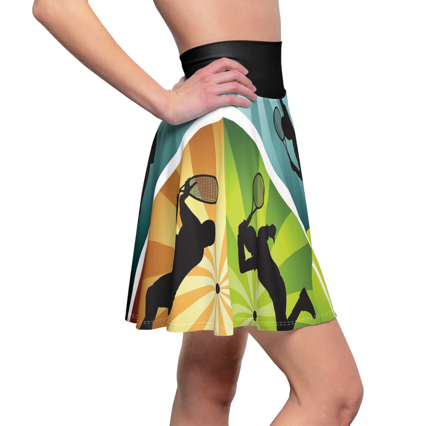 Tennis Style Skater Skirt - NestlyAura - Tennis Style Skater Skirt