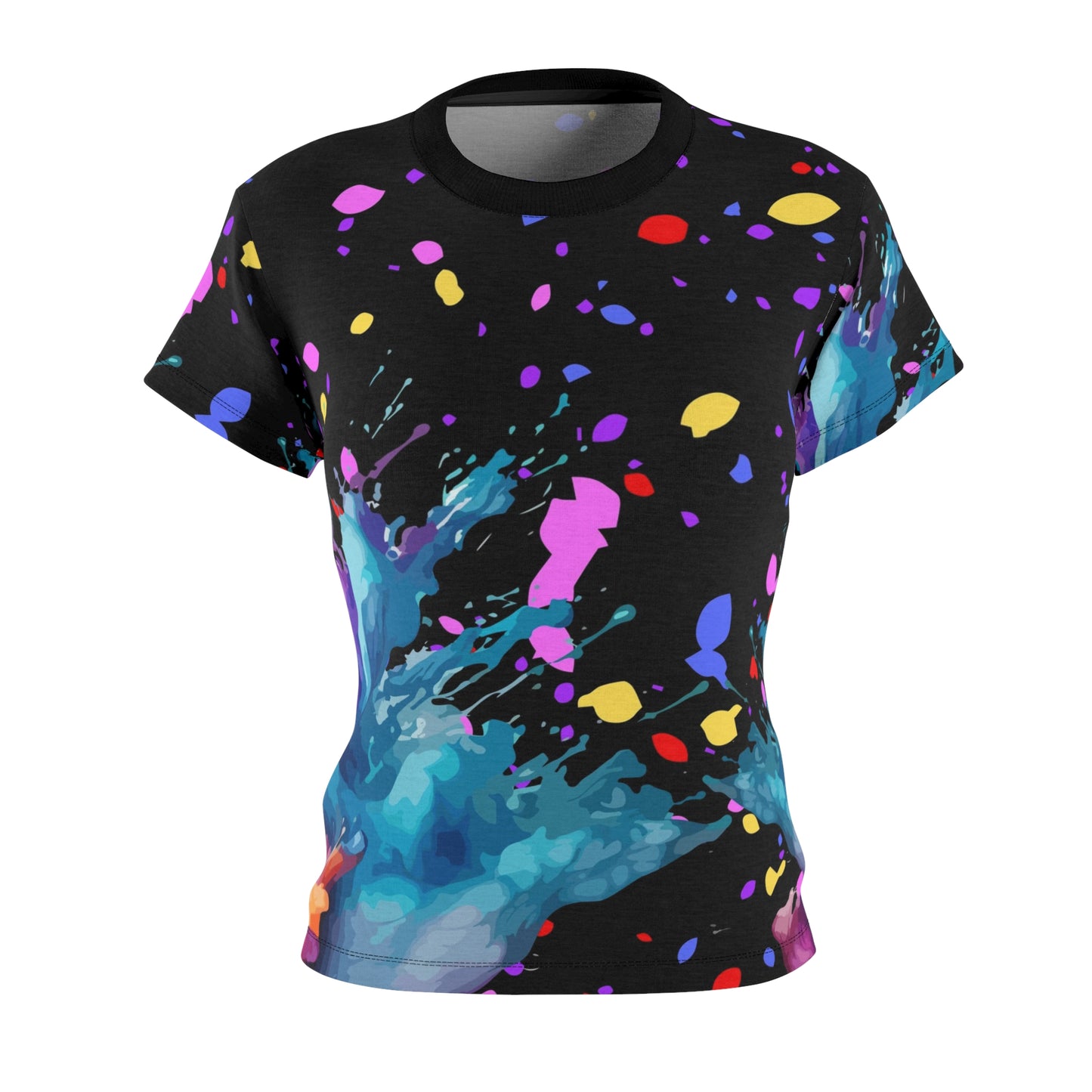 Colorful Cut & Sew Tee for Creative Souls