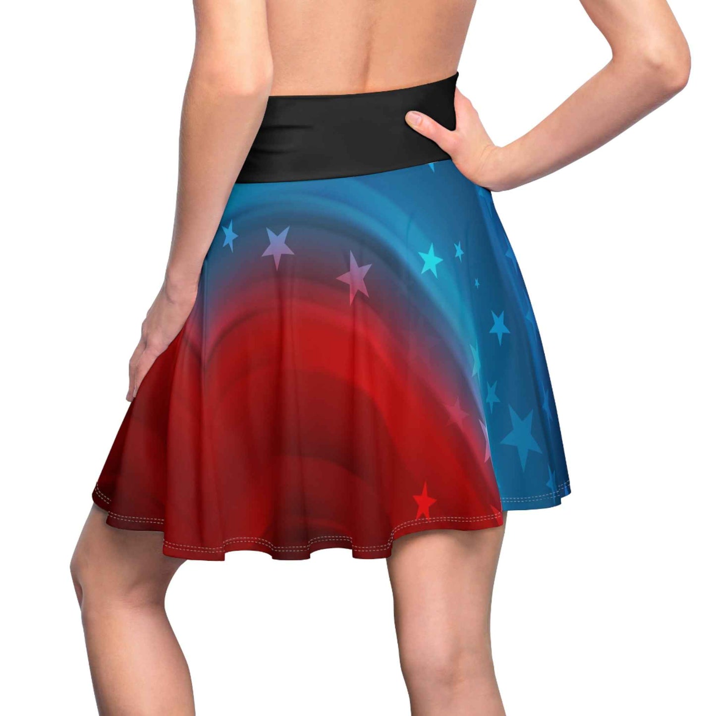 Patriotic Skater Skirt for Stylish Celebrations