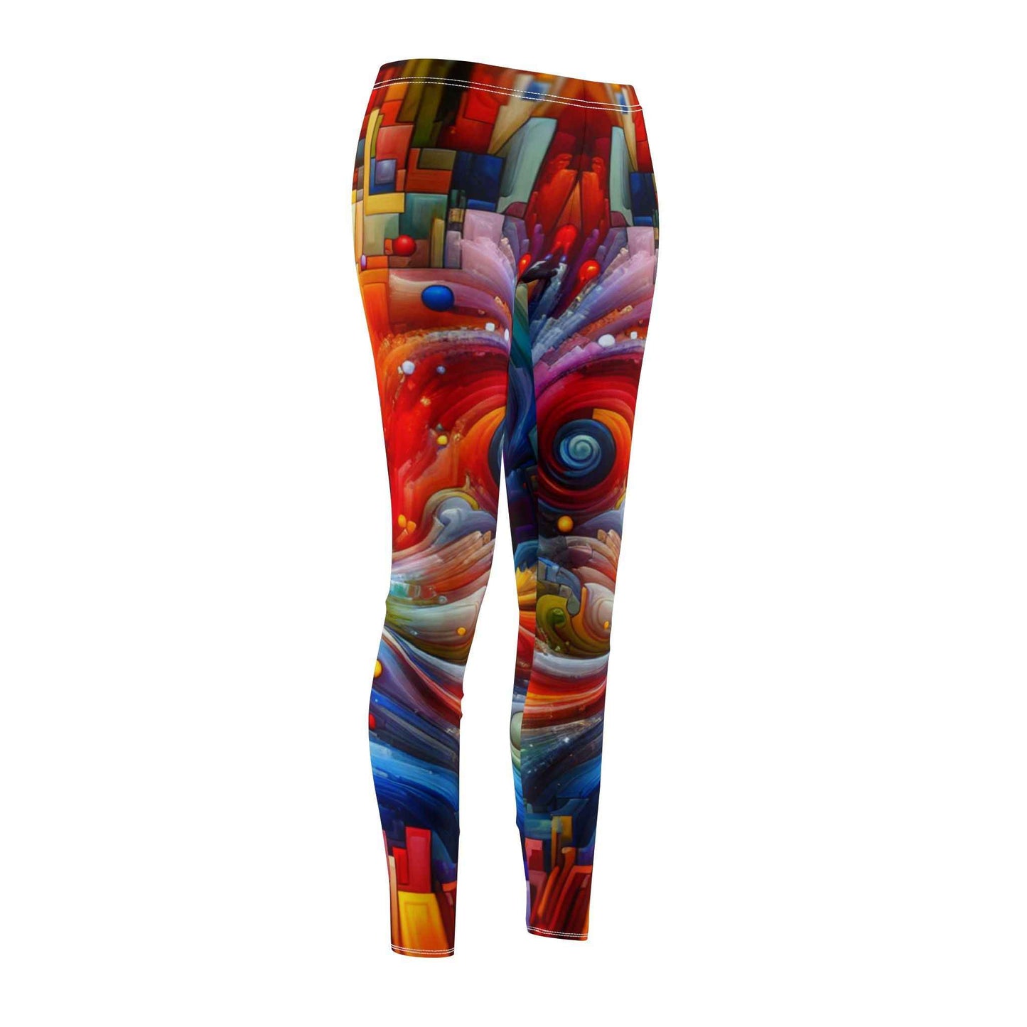 Colorful 3D Leggings for Stylish Comfort and Unique Style
