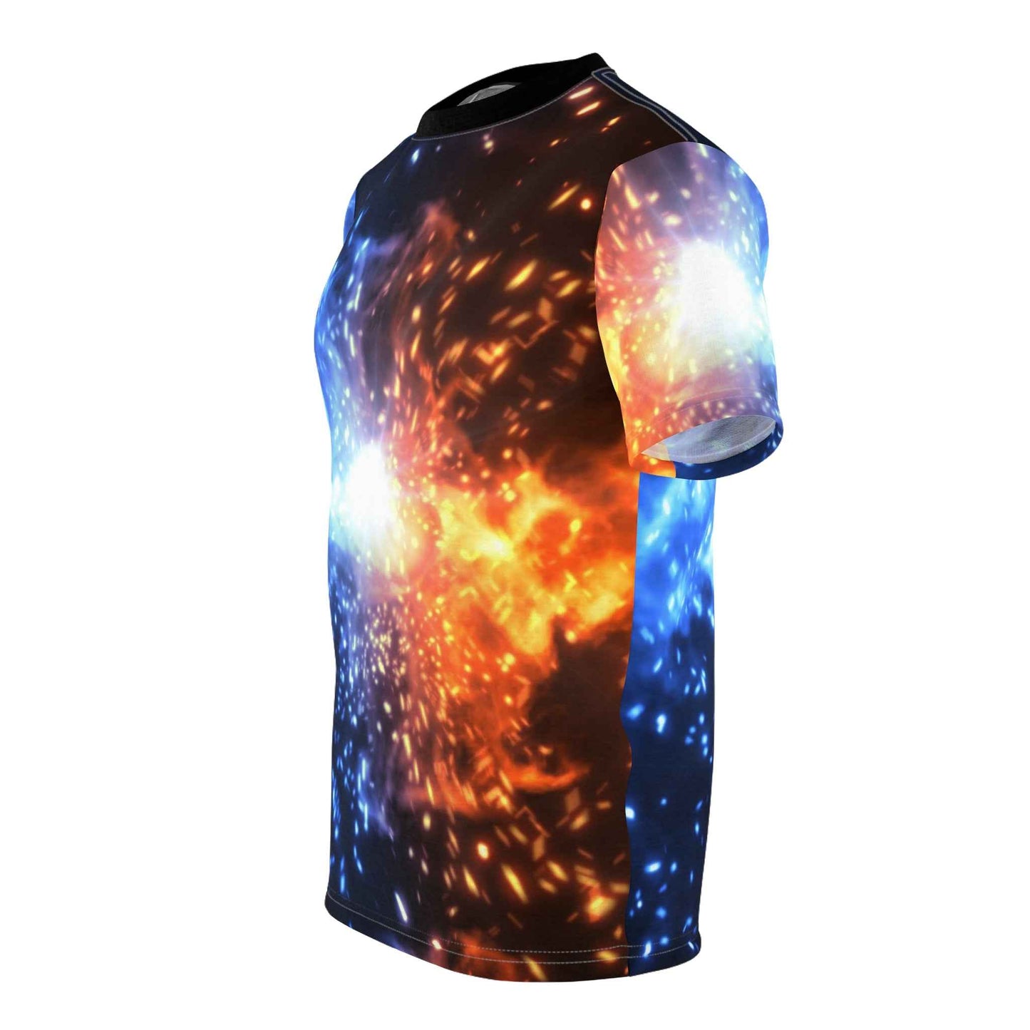 Cosmic Explosion Tee - Vibrant Galaxy Design Unisex T-Shirt