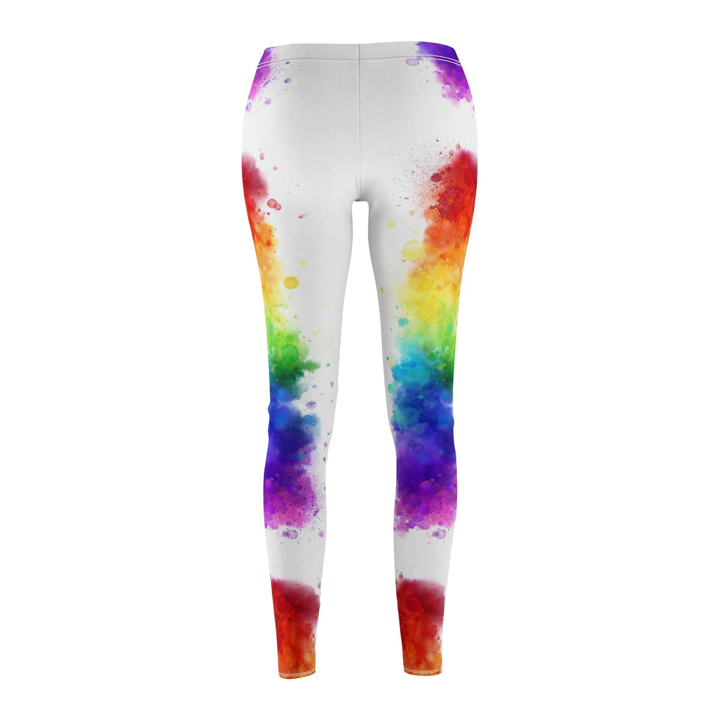 Vibrant Splash Casual Leggings