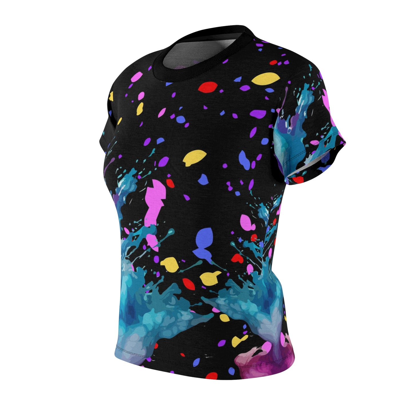 Colorful Cut & Sew Tee for Creative Souls
