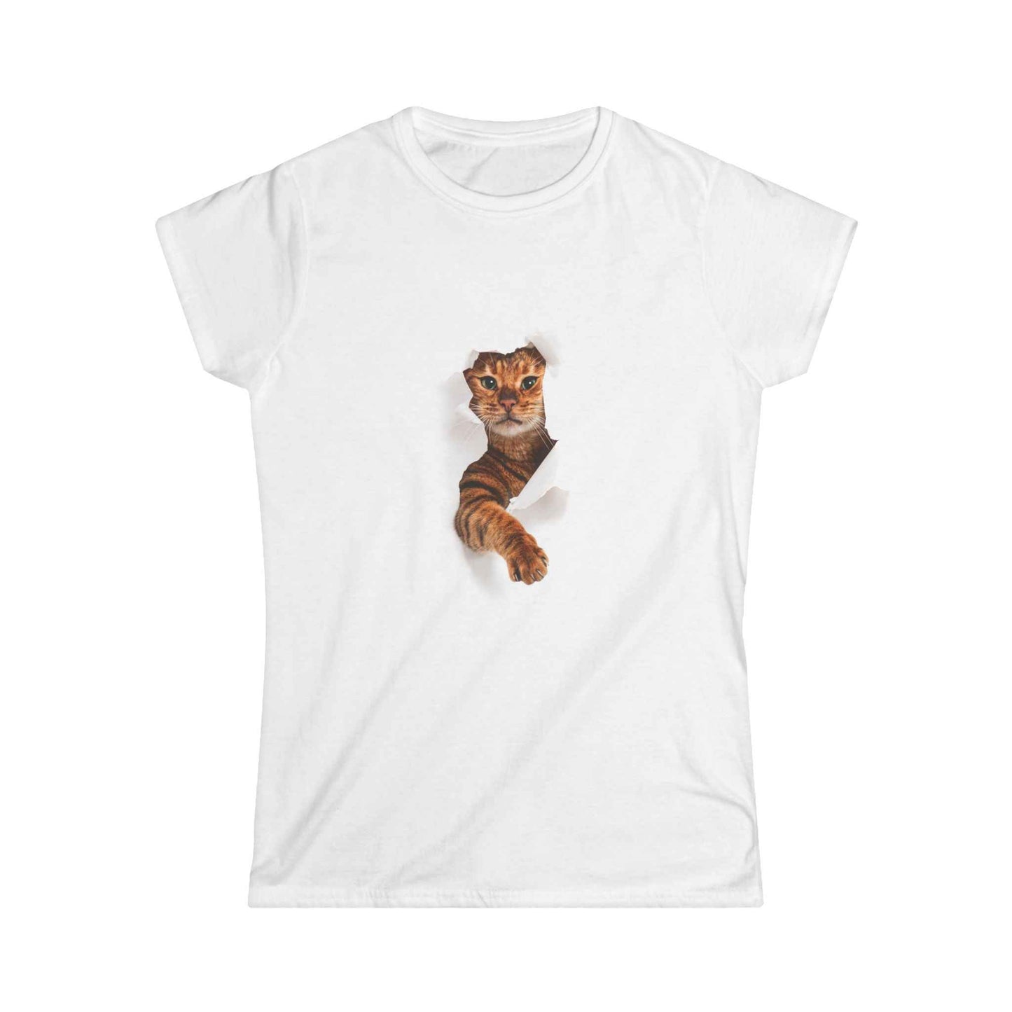 Playful Cat Shirt - Fun and Stylish Tee for Cat Lovers
