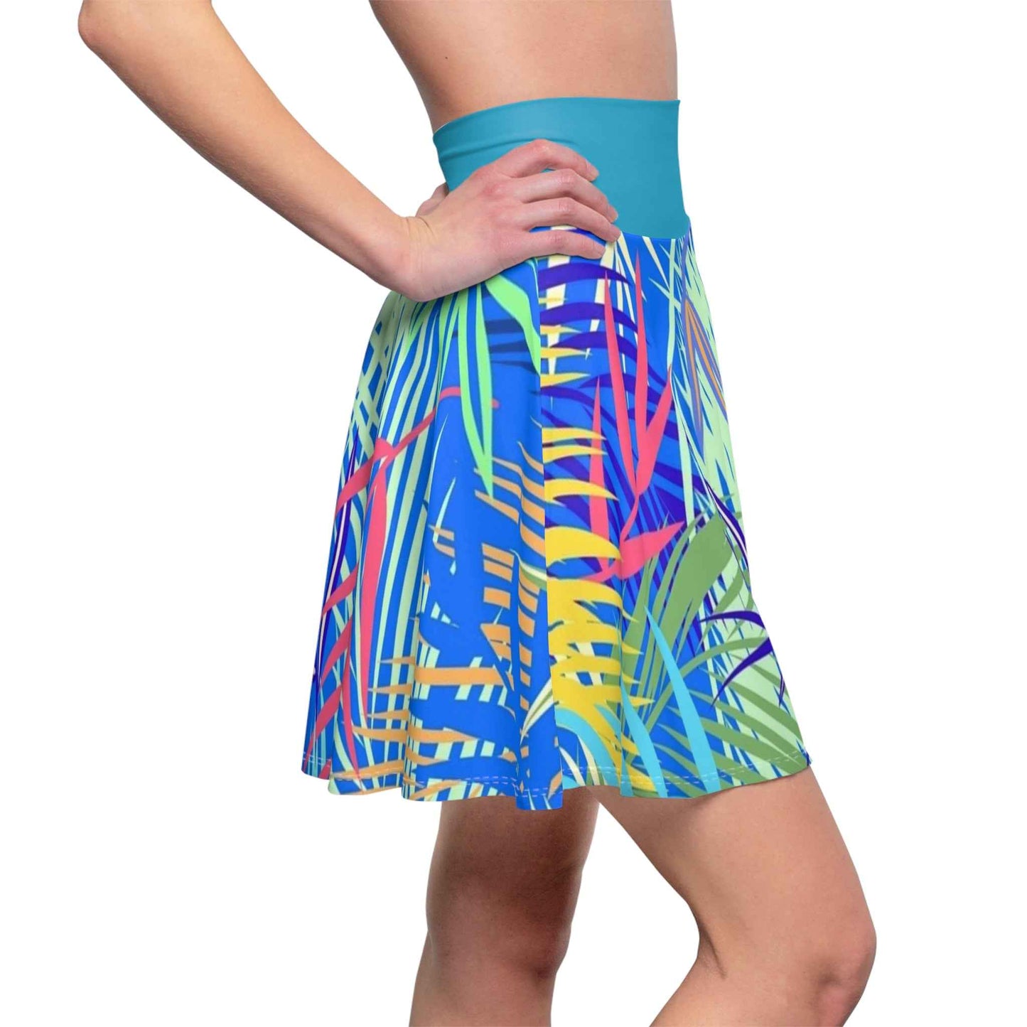 Tropical Paradise Skirt: Stylish Skater Skirt for Sunny Days