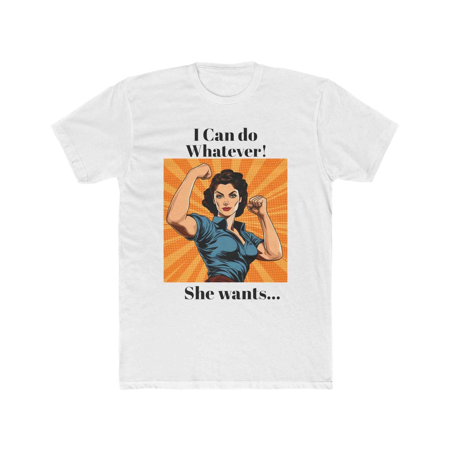 Funny Cotton Crew Tee for All Occasions