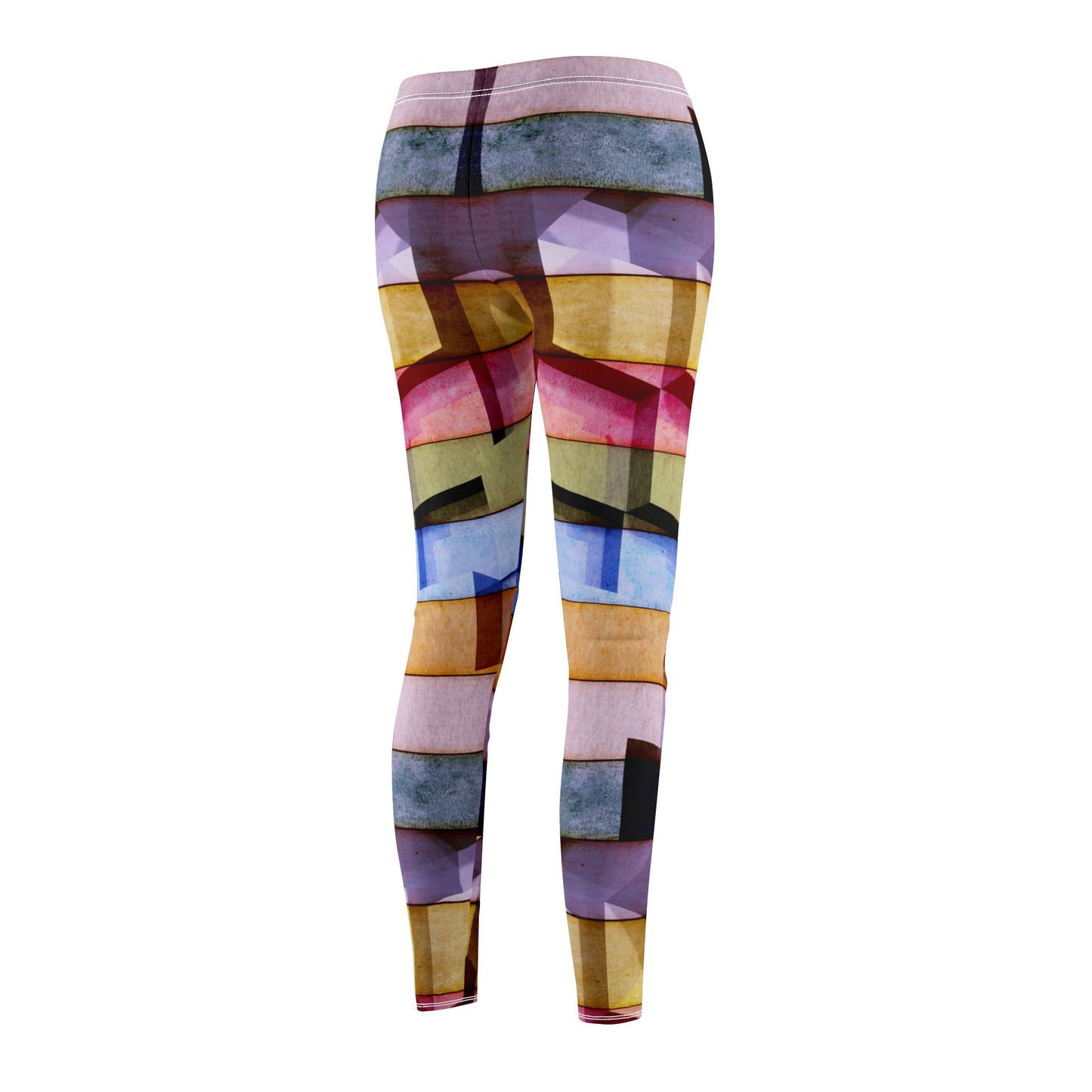 Retro Geometric Pattern Leggings