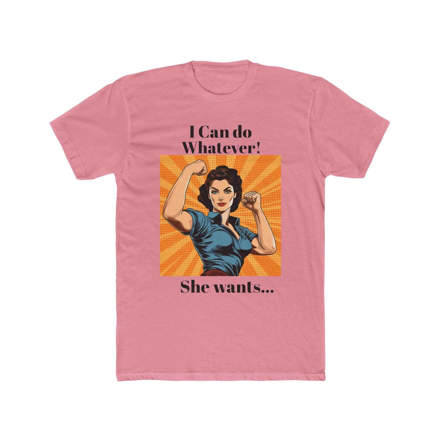 Funny Cotton Crew Tee for All Occasions