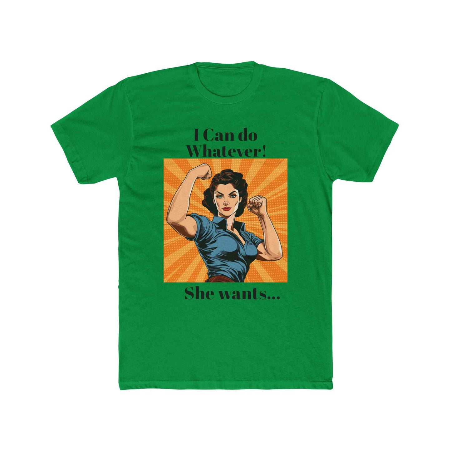 Funny Cotton Crew Tee for All Occasions