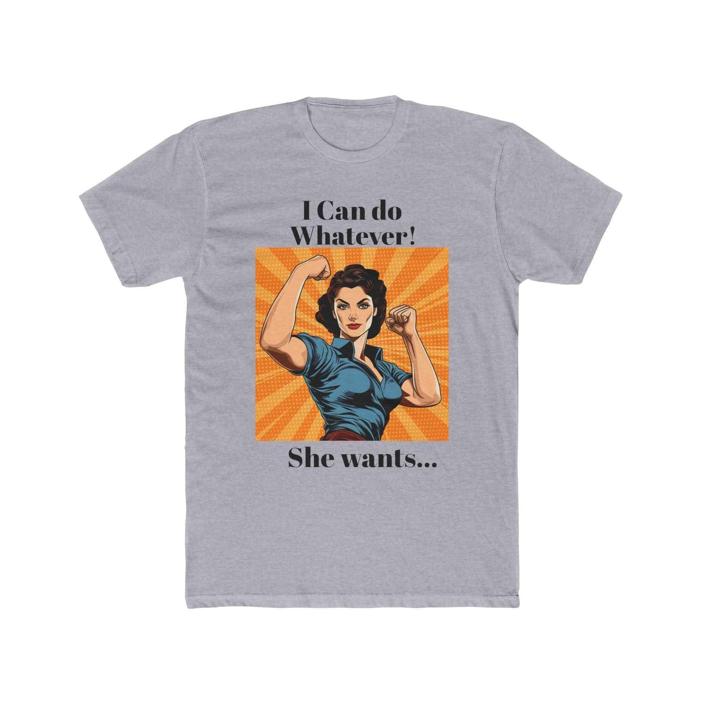 Funny Cotton Crew Tee for All Occasions