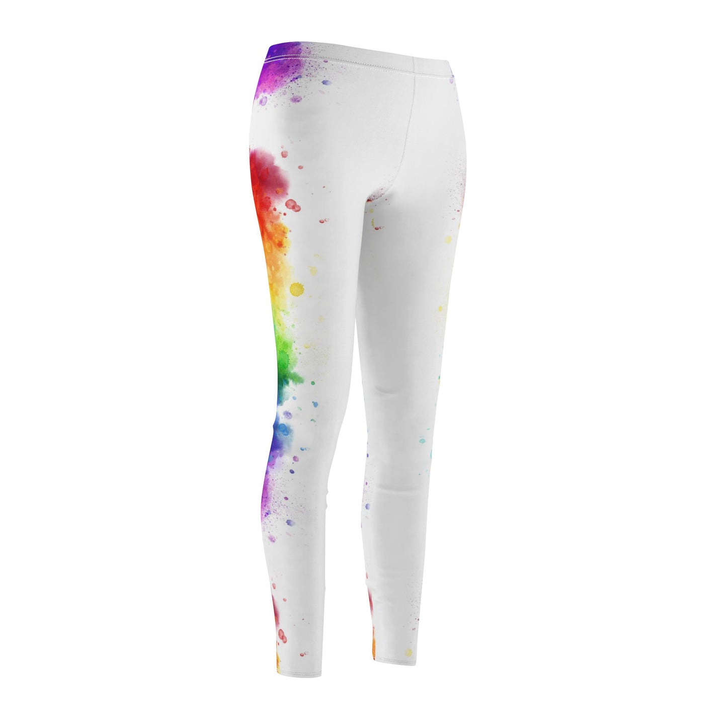 Vibrant Splash Casual Leggings