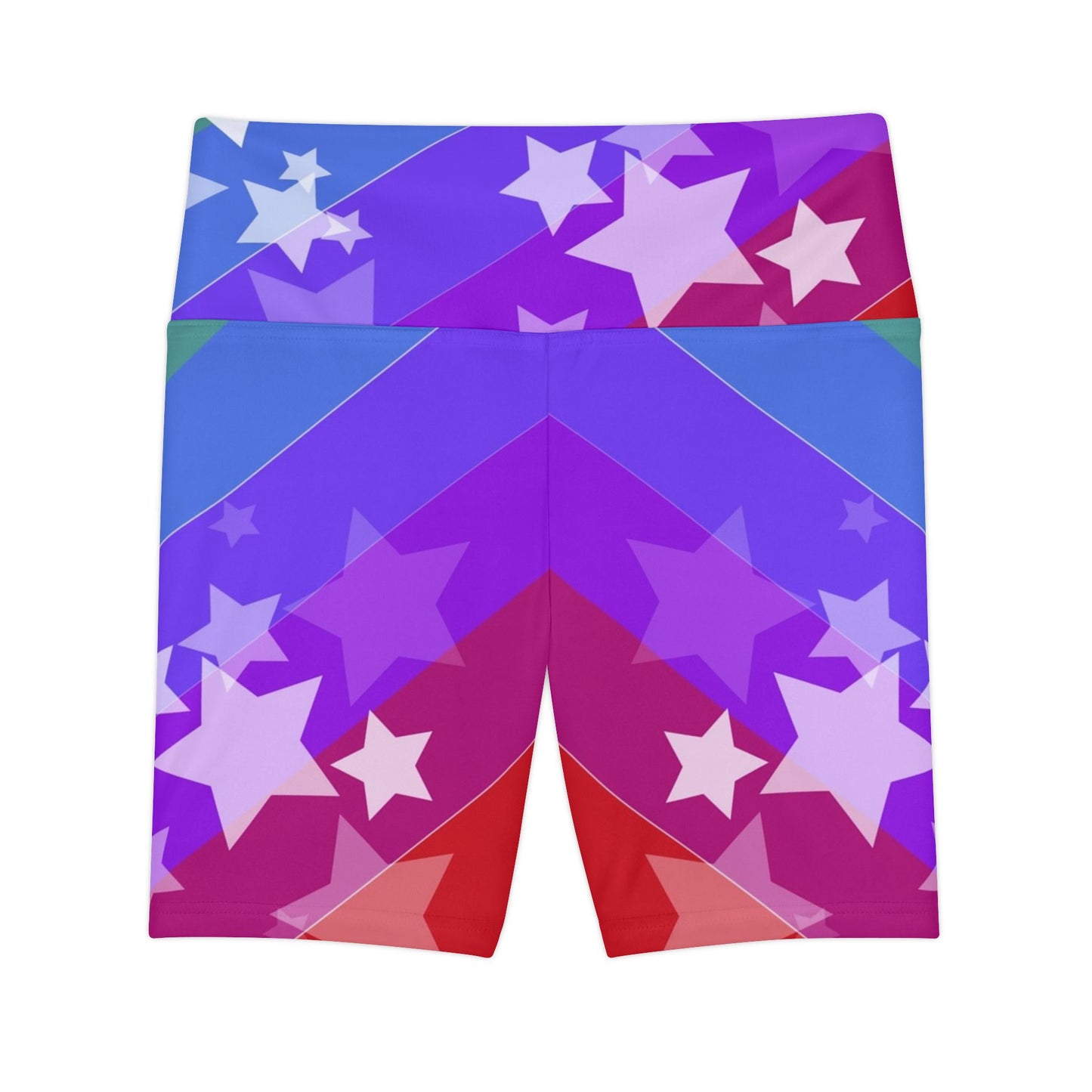 Star Print Workout Shorts