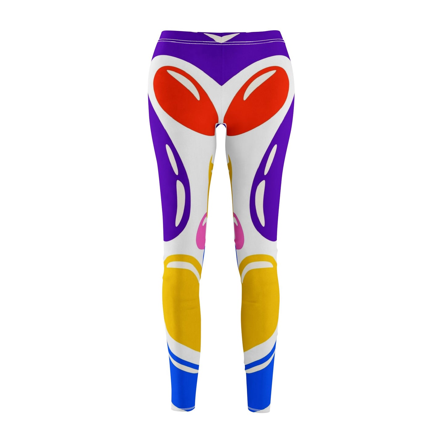 Colorful Heart Print Leggings