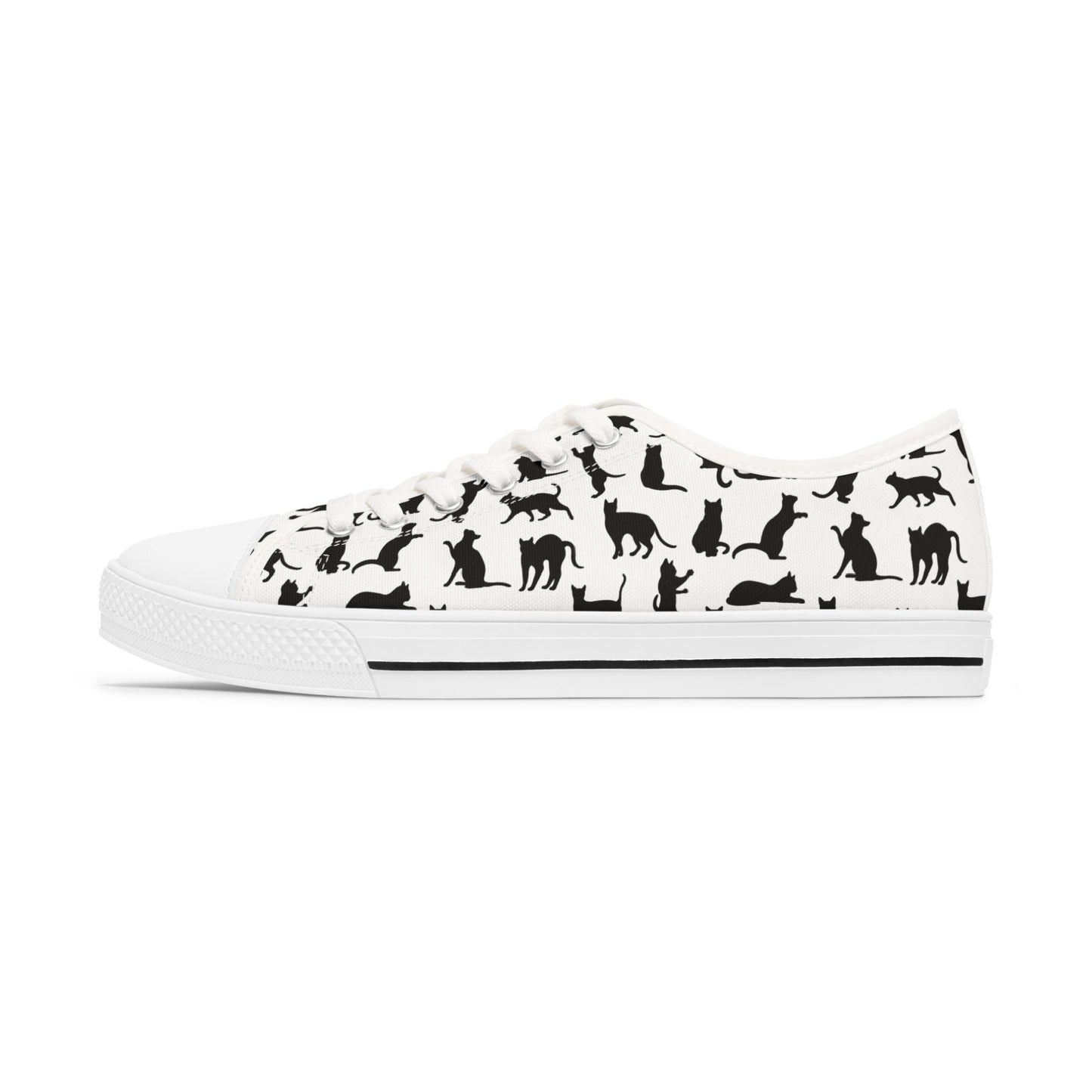 Cat Lover Sneakers: Stylish Low Top Sneakers for Cat Enthusiasts - NestlyAura