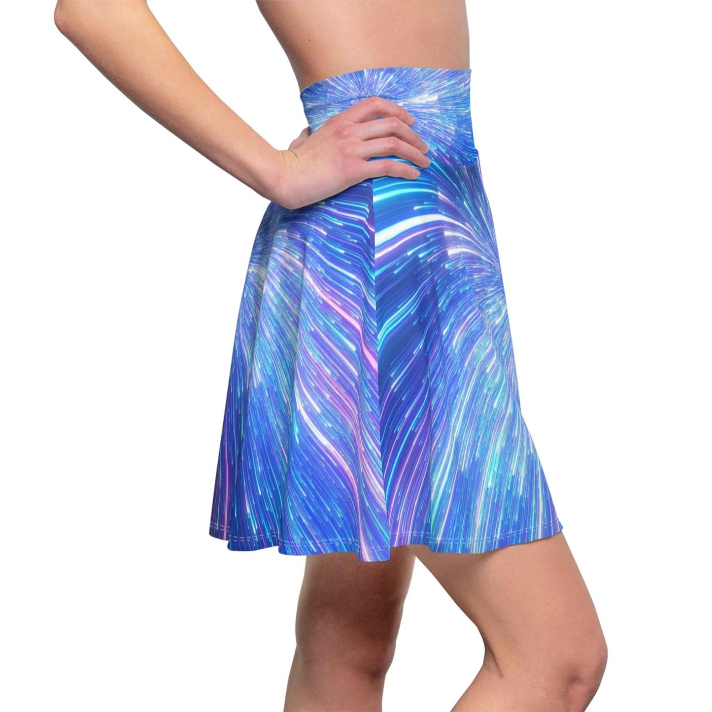 Cosmic Vibes Skater Skirt for a Fun and Stylish Look