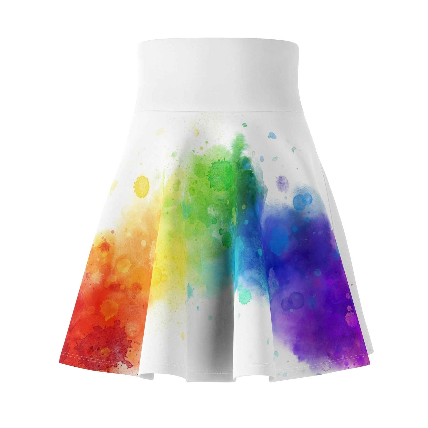 Rainbow LGBTQ Skater Skirt for Colorful Pride and Style