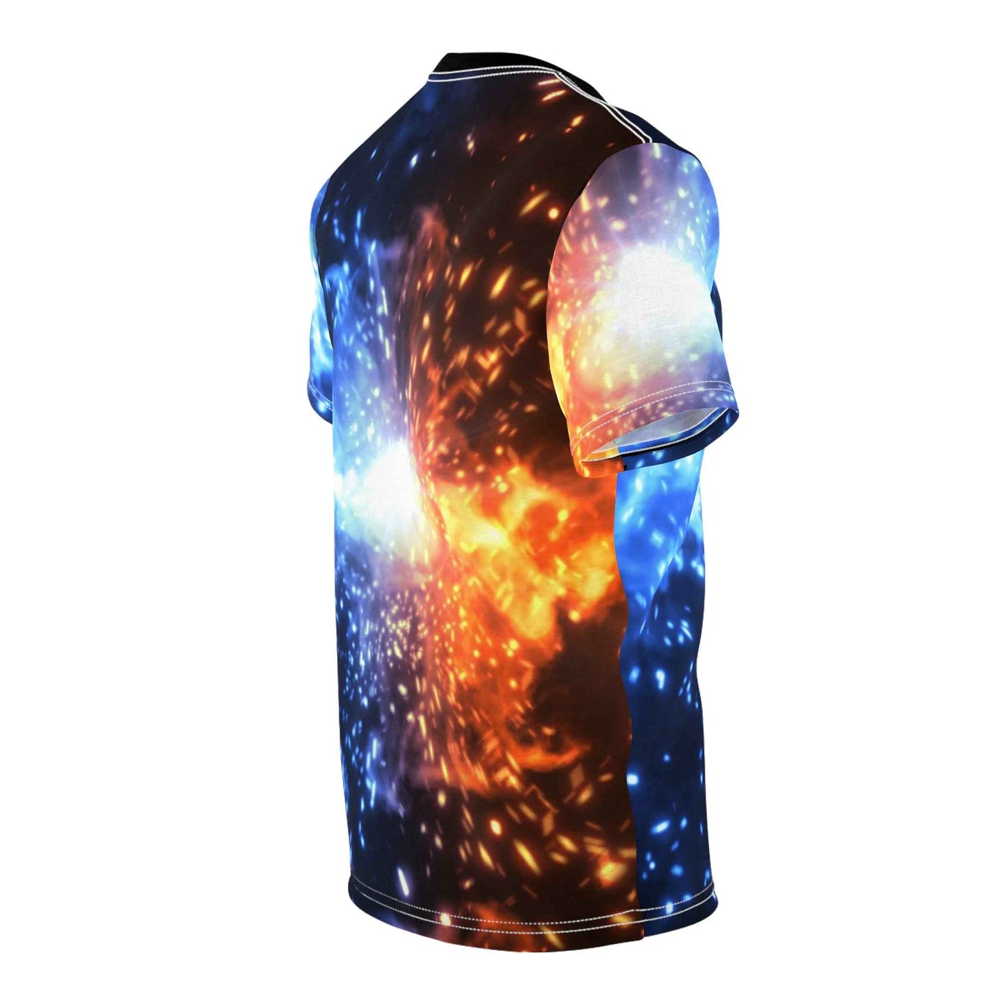 Cosmic Explosion Tee - Vibrant Galaxy Design Unisex T-Shirt