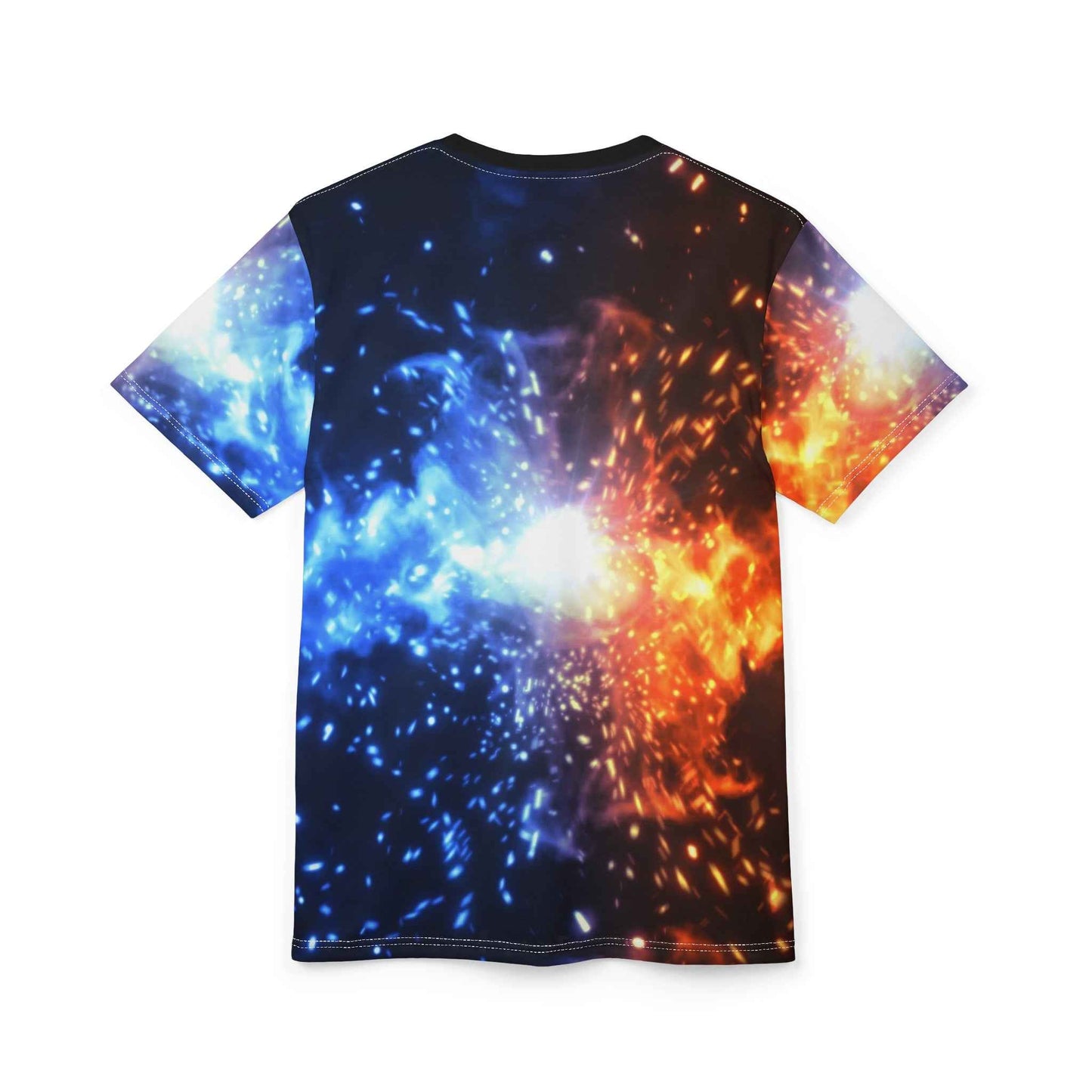 Cosmic Explosion Tee - Vibrant Galaxy Design Unisex T-Shirt