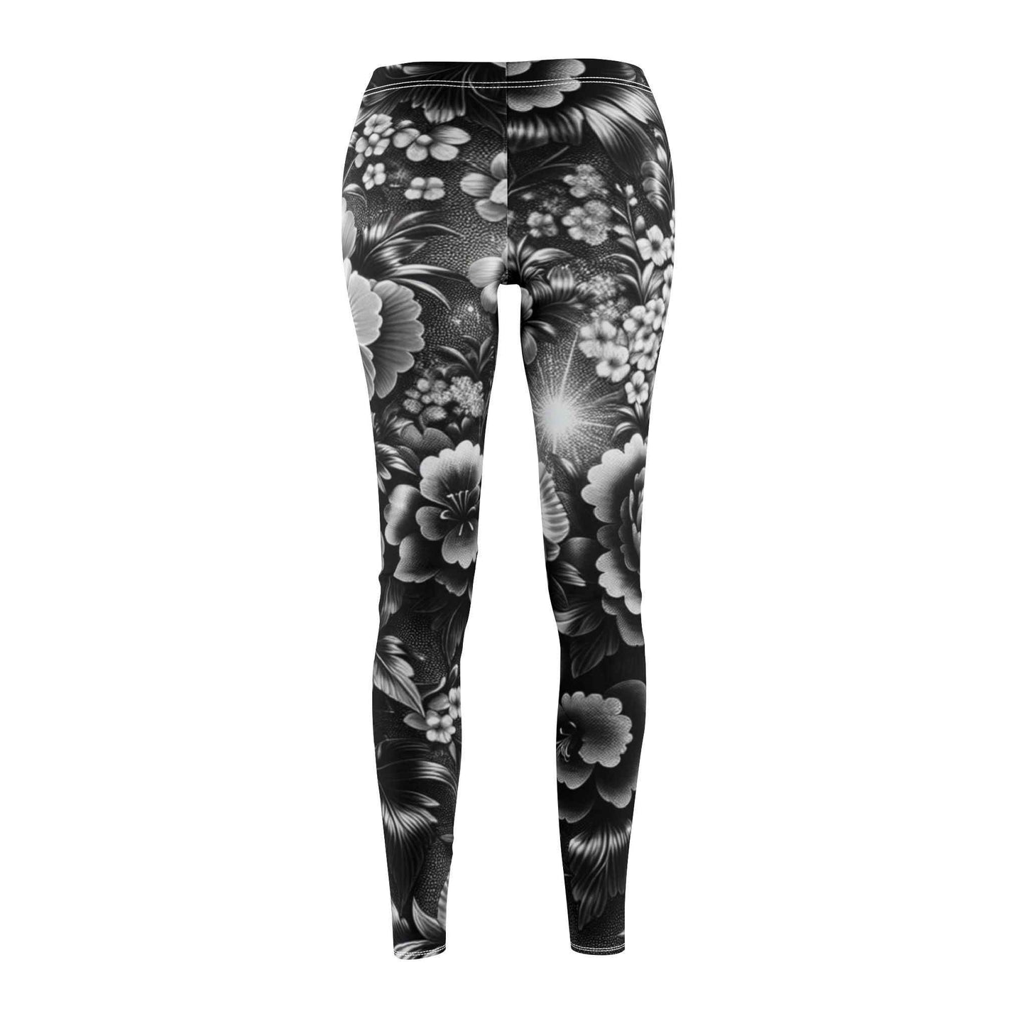 Floral Design Casual Leggings