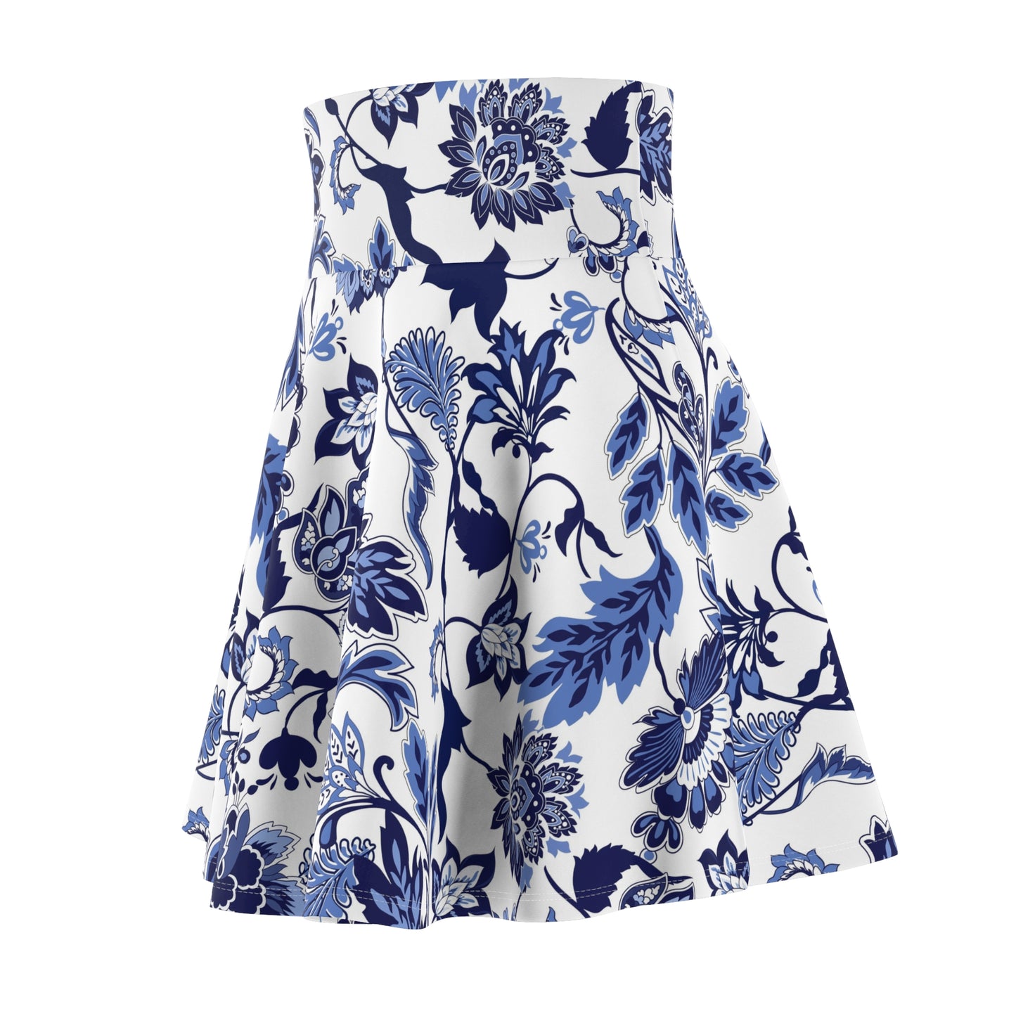 Floral Skater Skirt for Women - A-Line Mini Circle Dance Clothing - NestlyAura