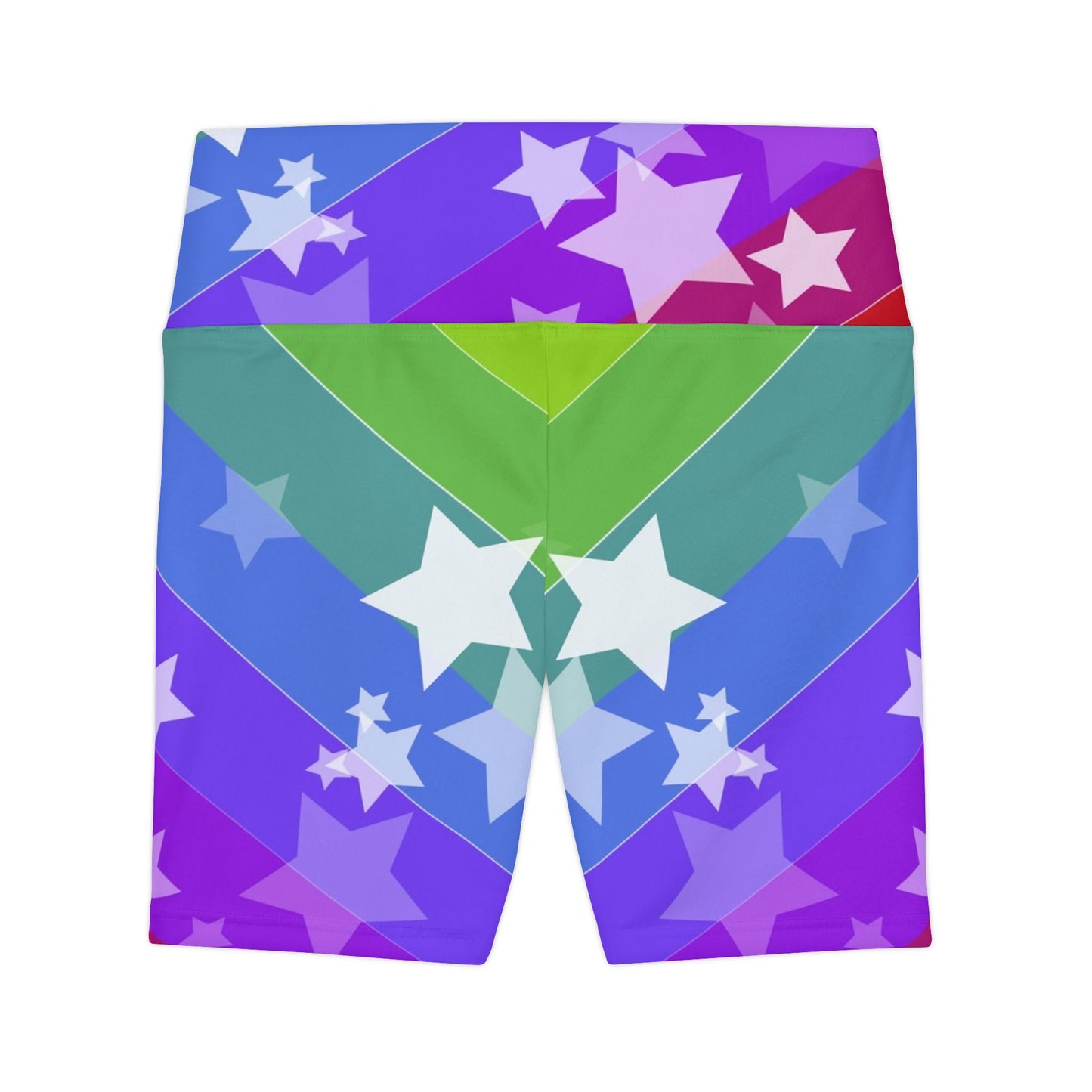 Star Print Workout Shorts