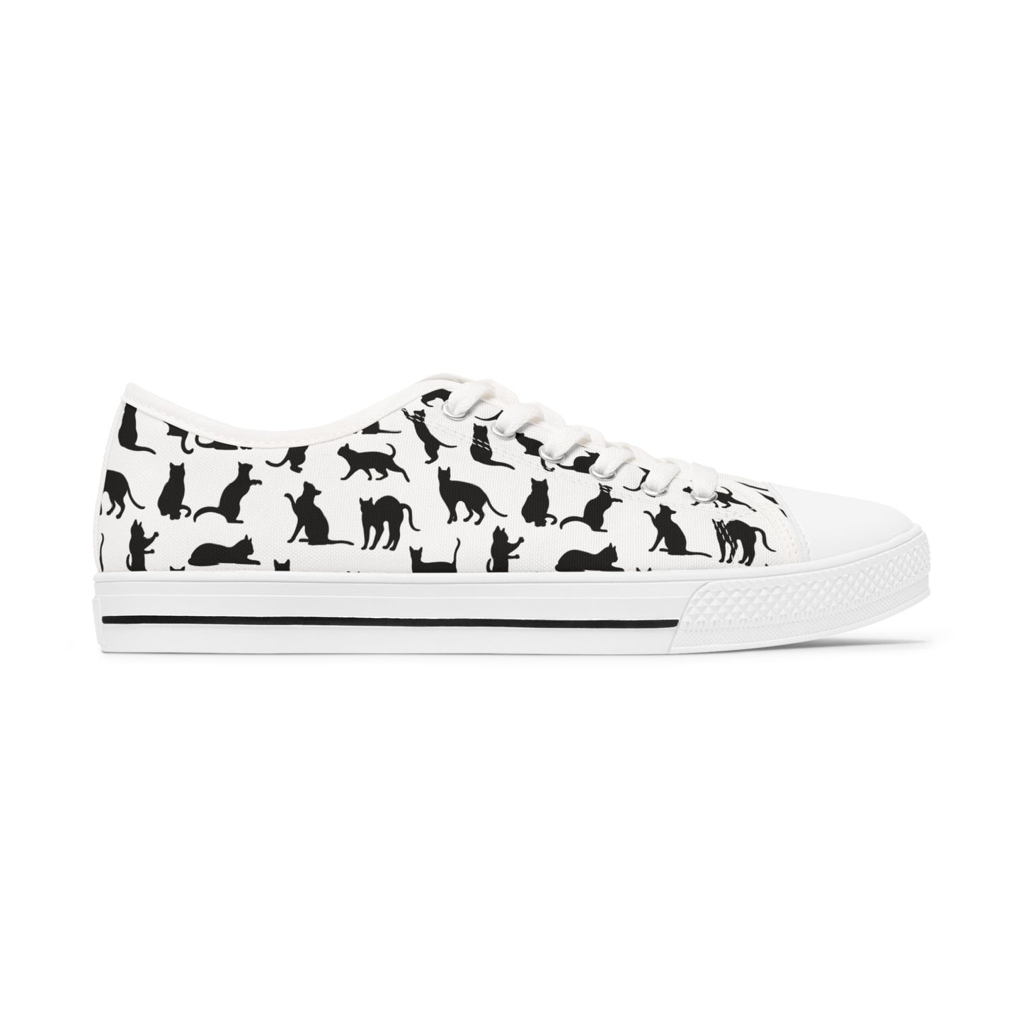 Cat Lover Sneakers: Stylish Low Top Sneakers for Cat Enthusiasts - NestlyAura