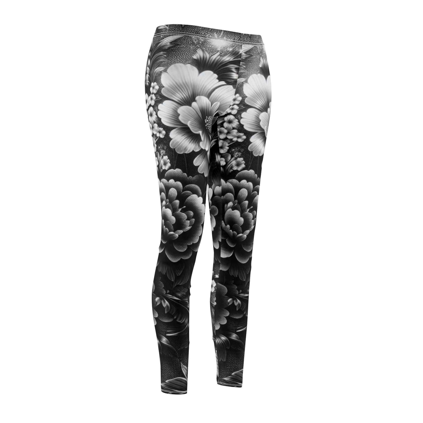 Floral Design Casual Leggings