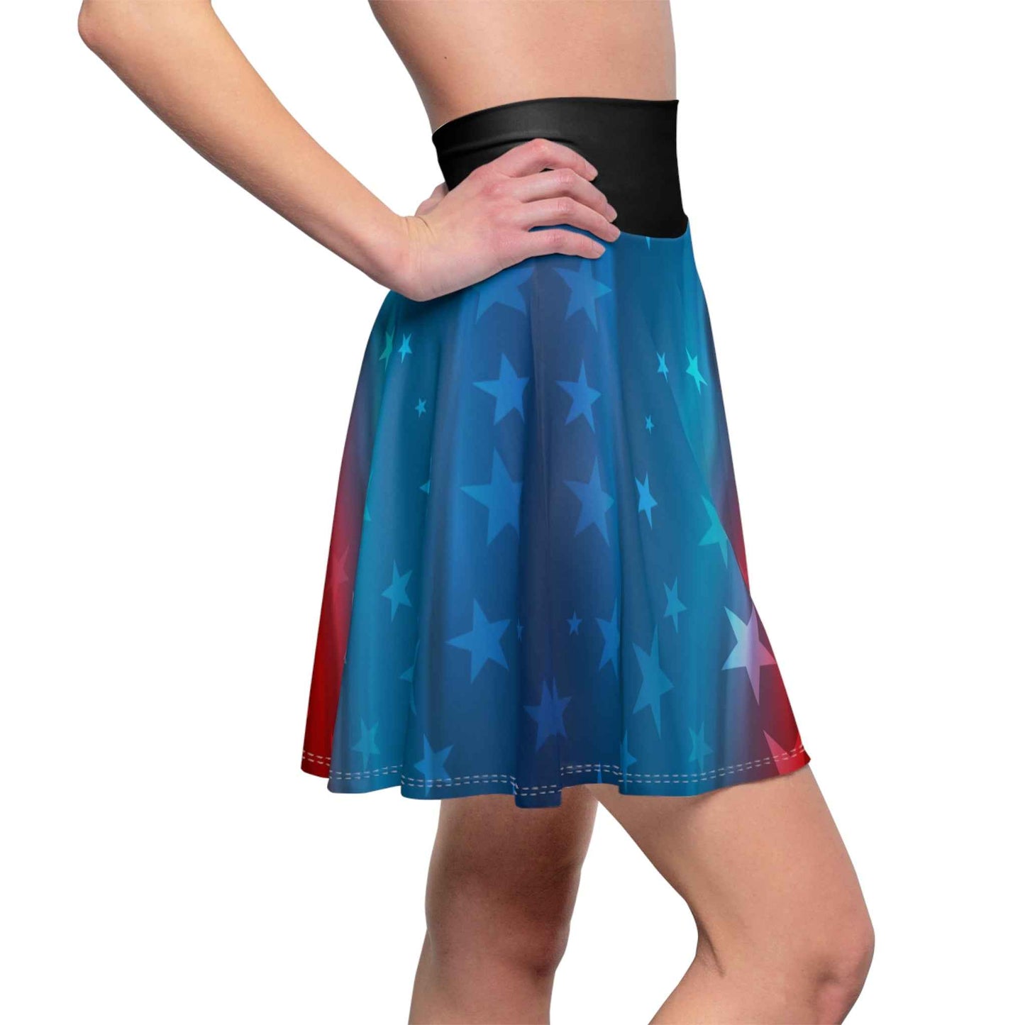 Patriotic Skater Skirt for Stylish Celebrations