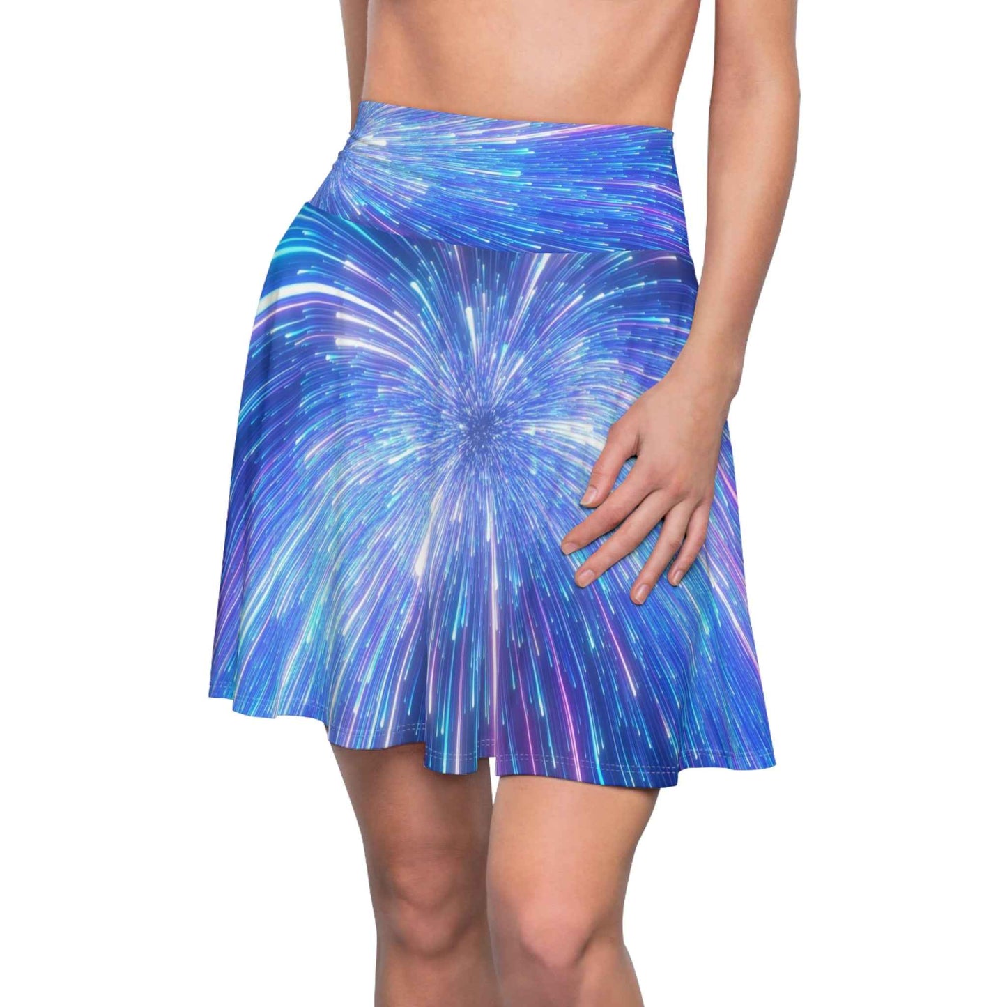Cosmic Vibes Skater Skirt for a Fun and Stylish Look