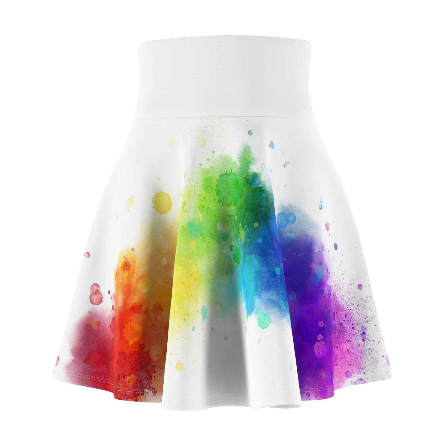 Rainbow LGBTQ Skater Skirt for Colorful Pride and Style