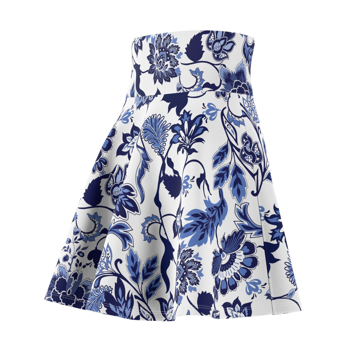 Floral Skater Skirt for Women - A-Line Mini Circle Dance Clothing - NestlyAura