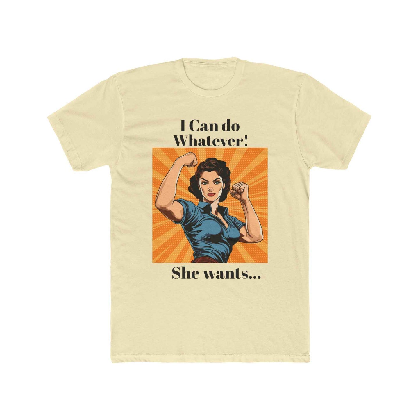 Funny Cotton Crew Tee for All Occasions
