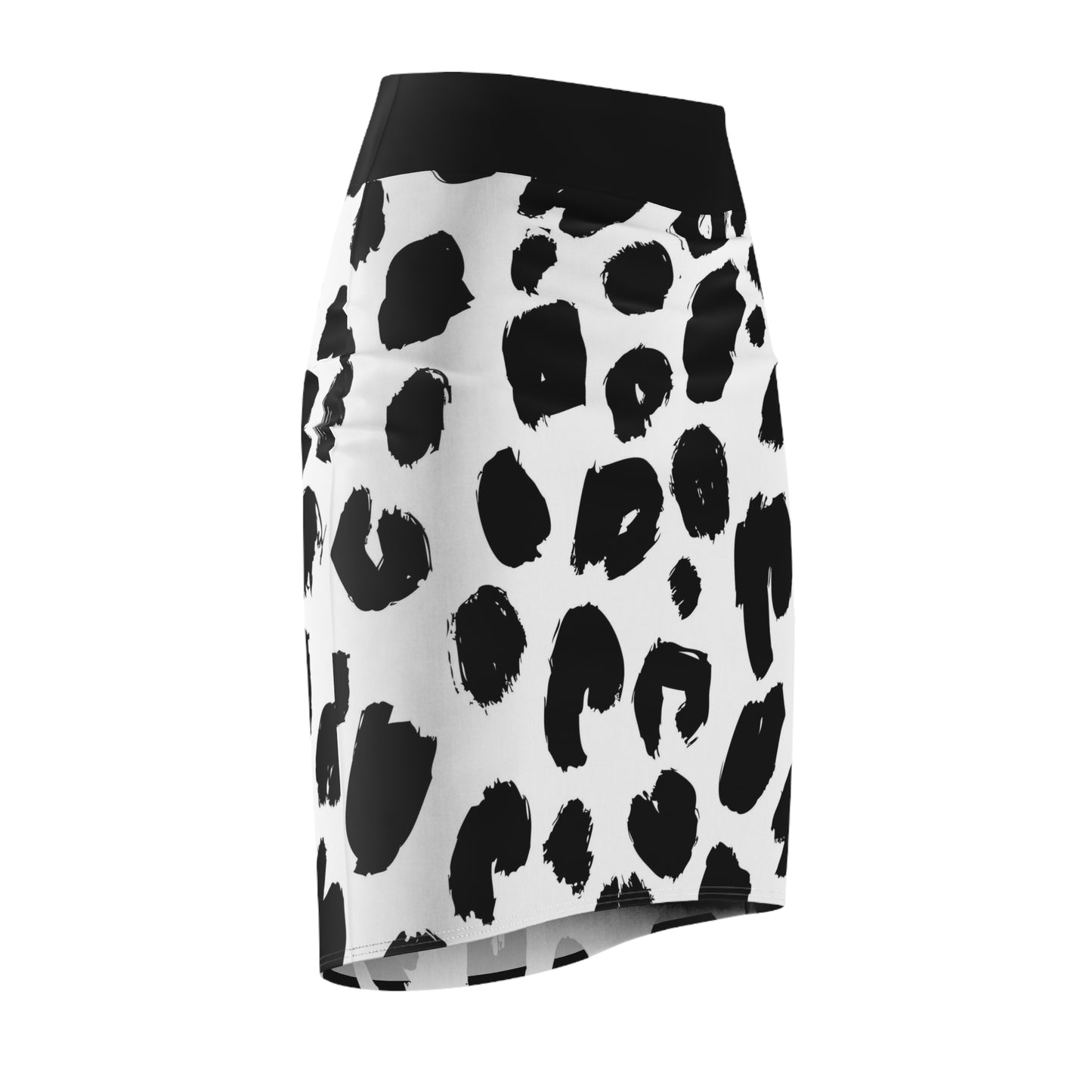 Chic Leopard Print Pencil Skirt