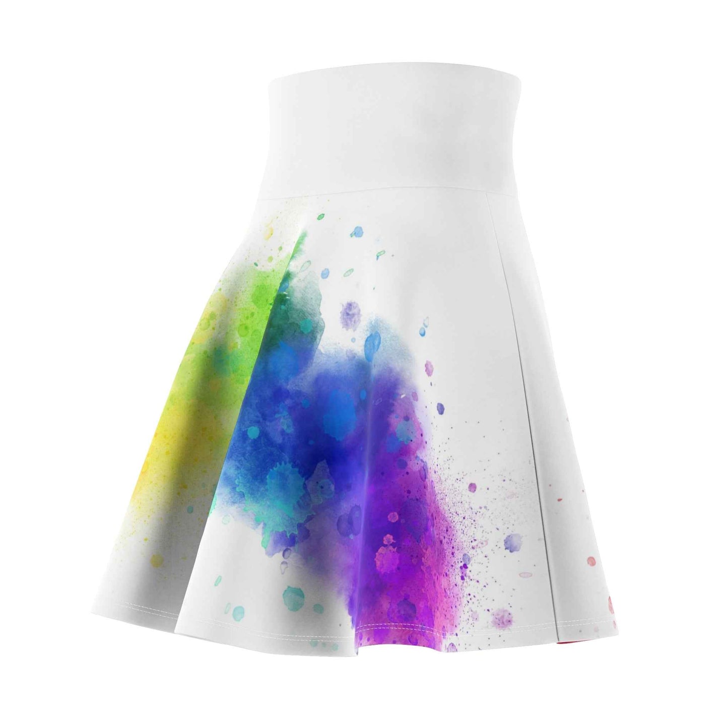 Rainbow LGBTQ Skater Skirt for Colorful Pride and Style