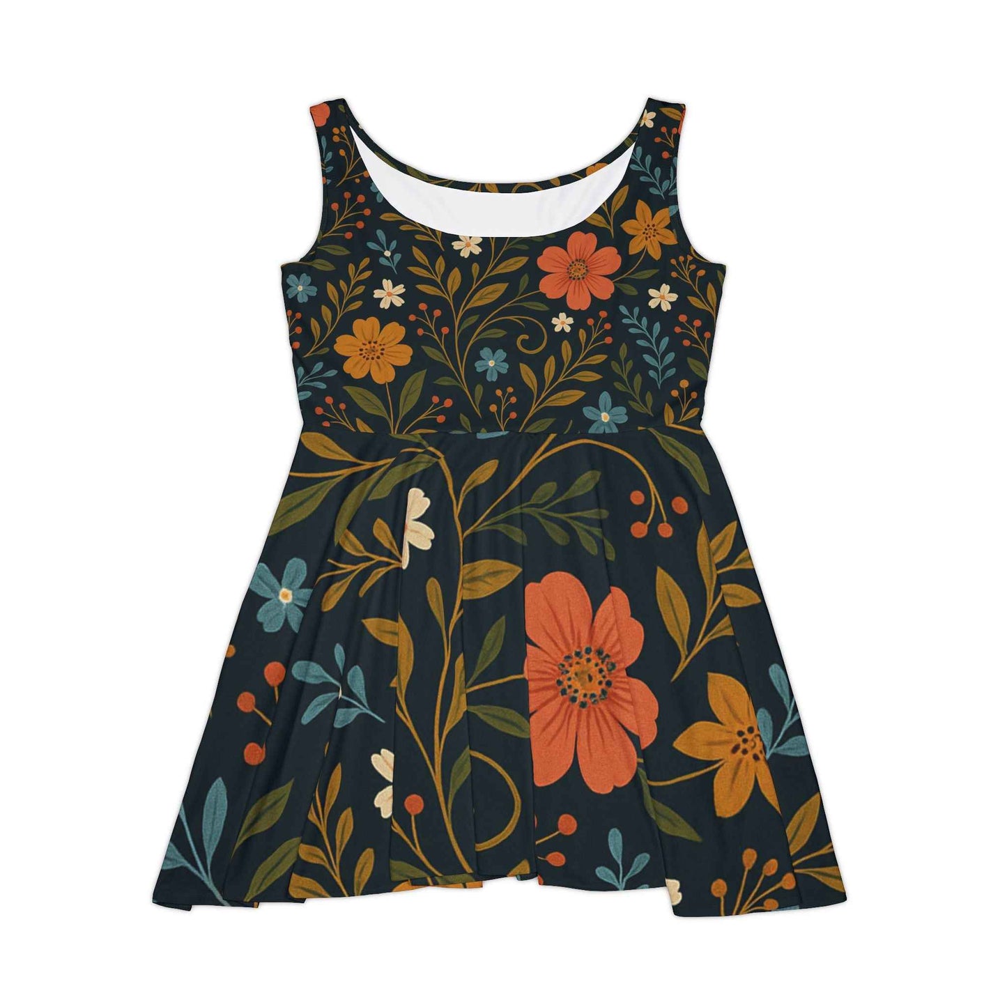 Floral Skater Dress for Women - Stylish and Comfortable Floral Women's Skater Dress