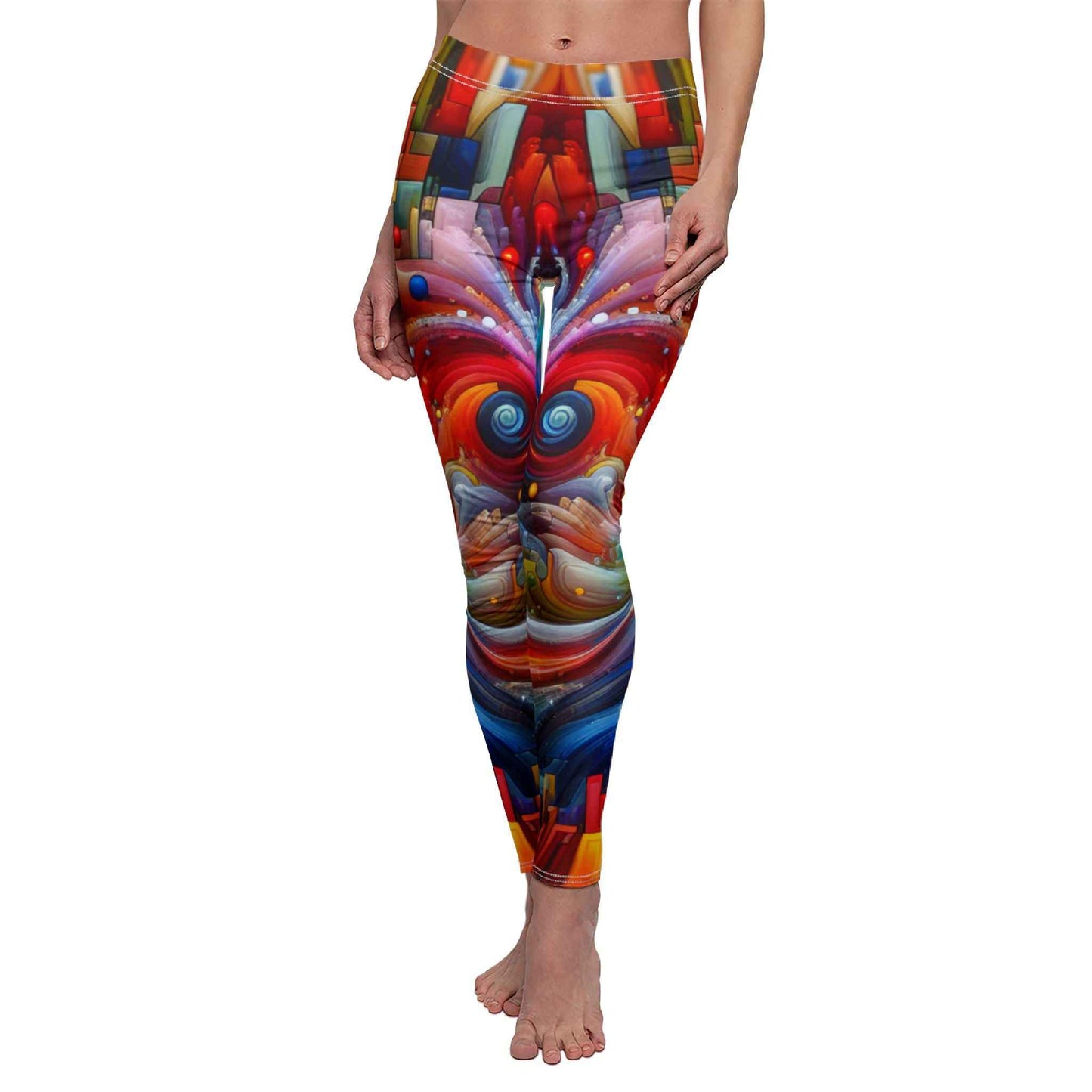 Colorful 3D Leggings for Stylish Comfort and Unique Style