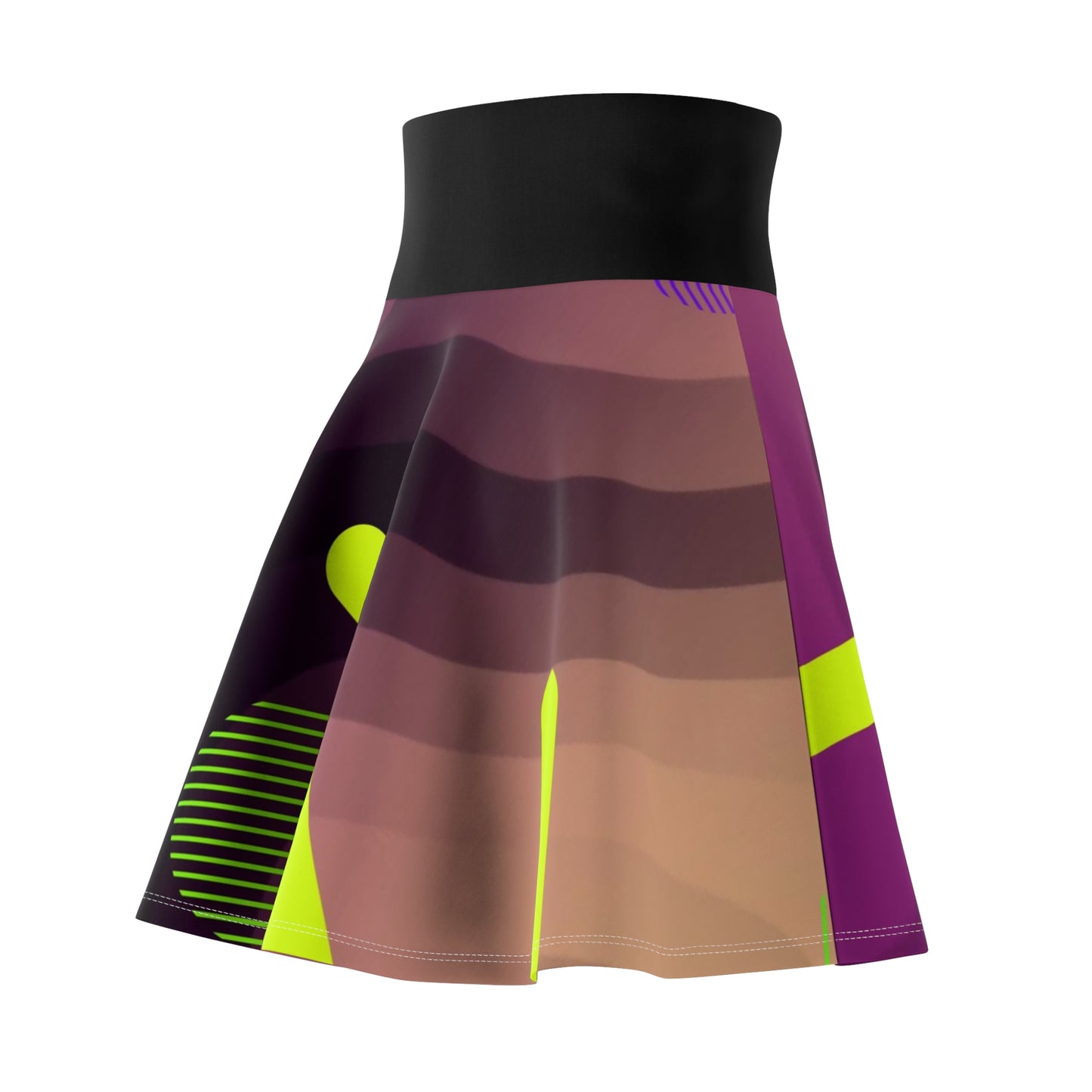 Vibrant Skater Skirt