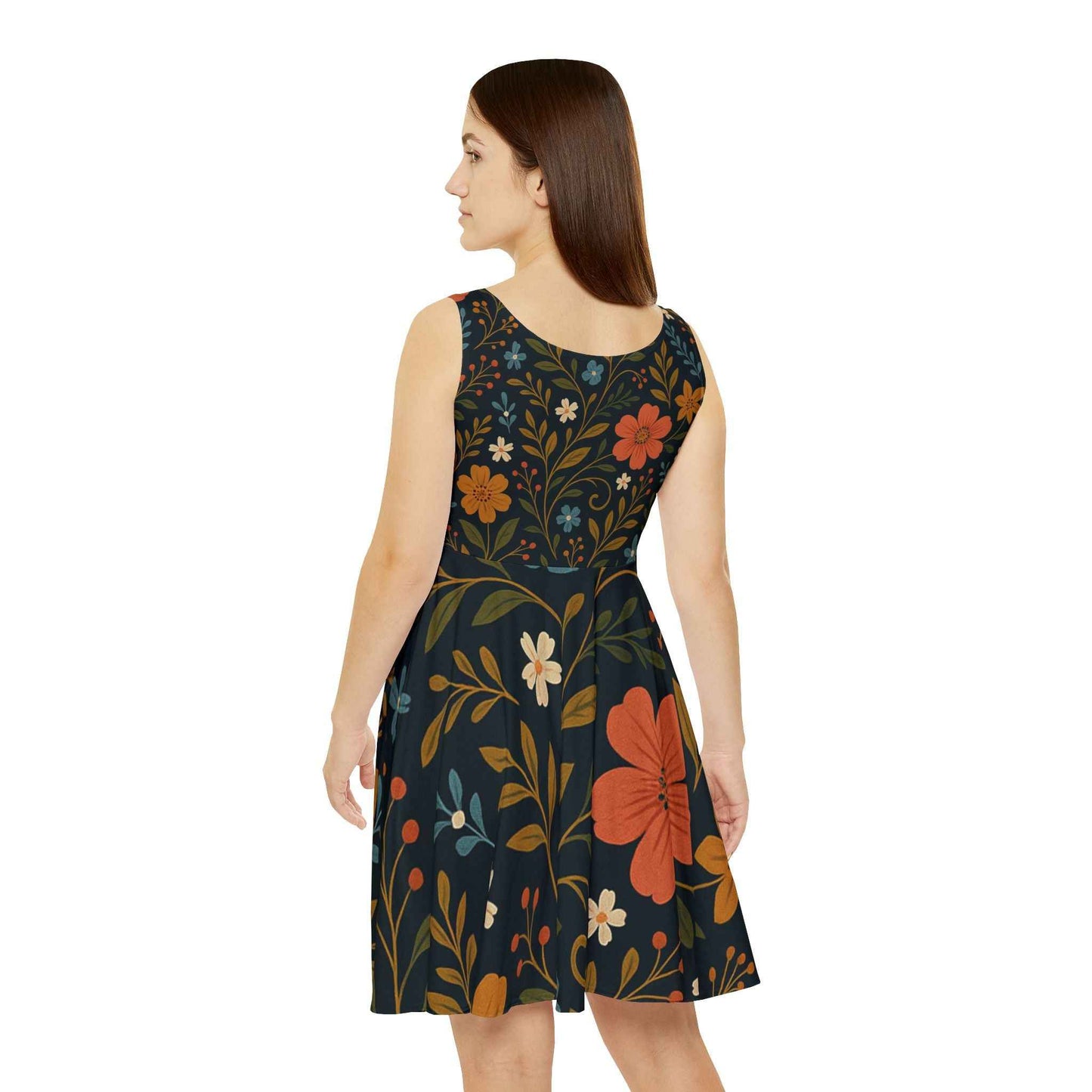 Floral Skater Dress for Women - Stylish and Comfortable Floral Women's Skater Dress