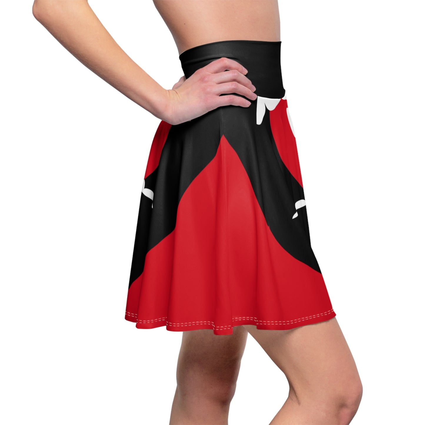 Cherry Pop Art Skater Skirt