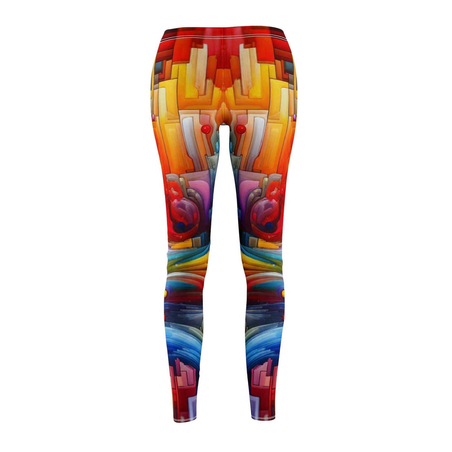 Colorful 3D Leggings for Stylish Comfort and Unique Style