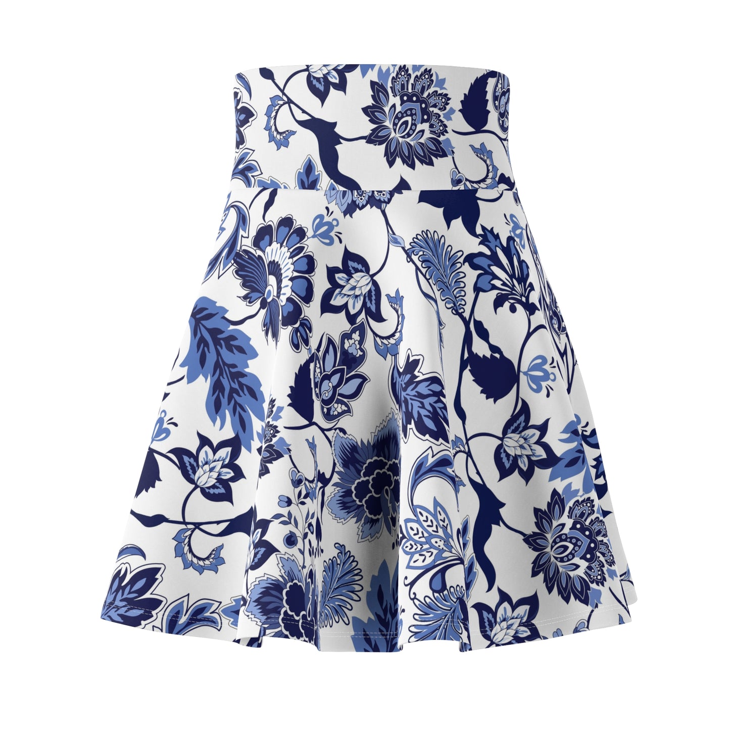 Floral Skater Skirt for Women - A-Line Mini Circle Dance Clothing - NestlyAura